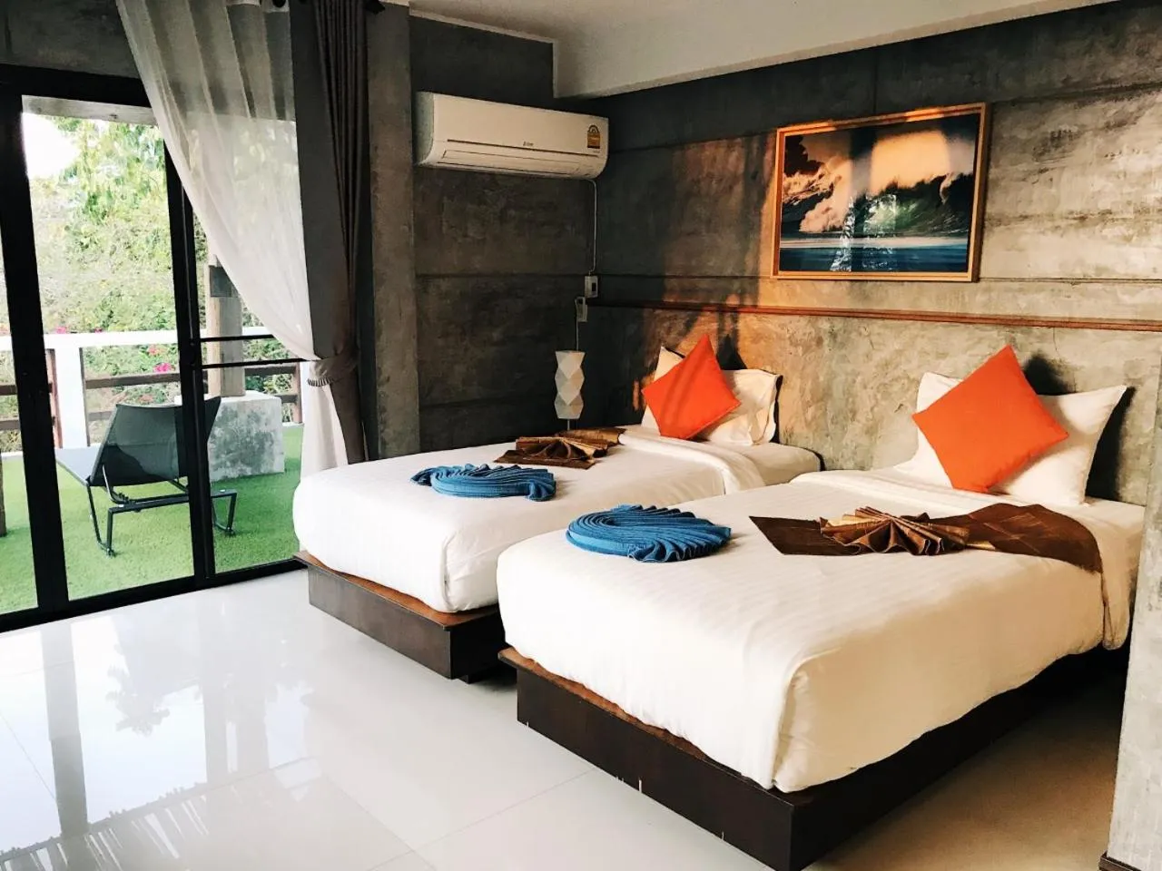 Photo of the whole room, Bed in In Touch Resort