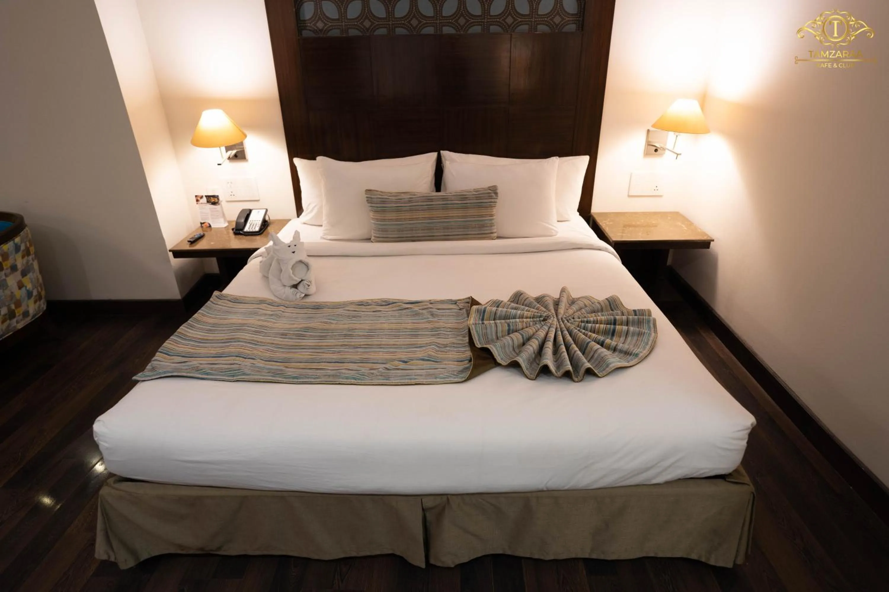 Bed in Best Western Maryland