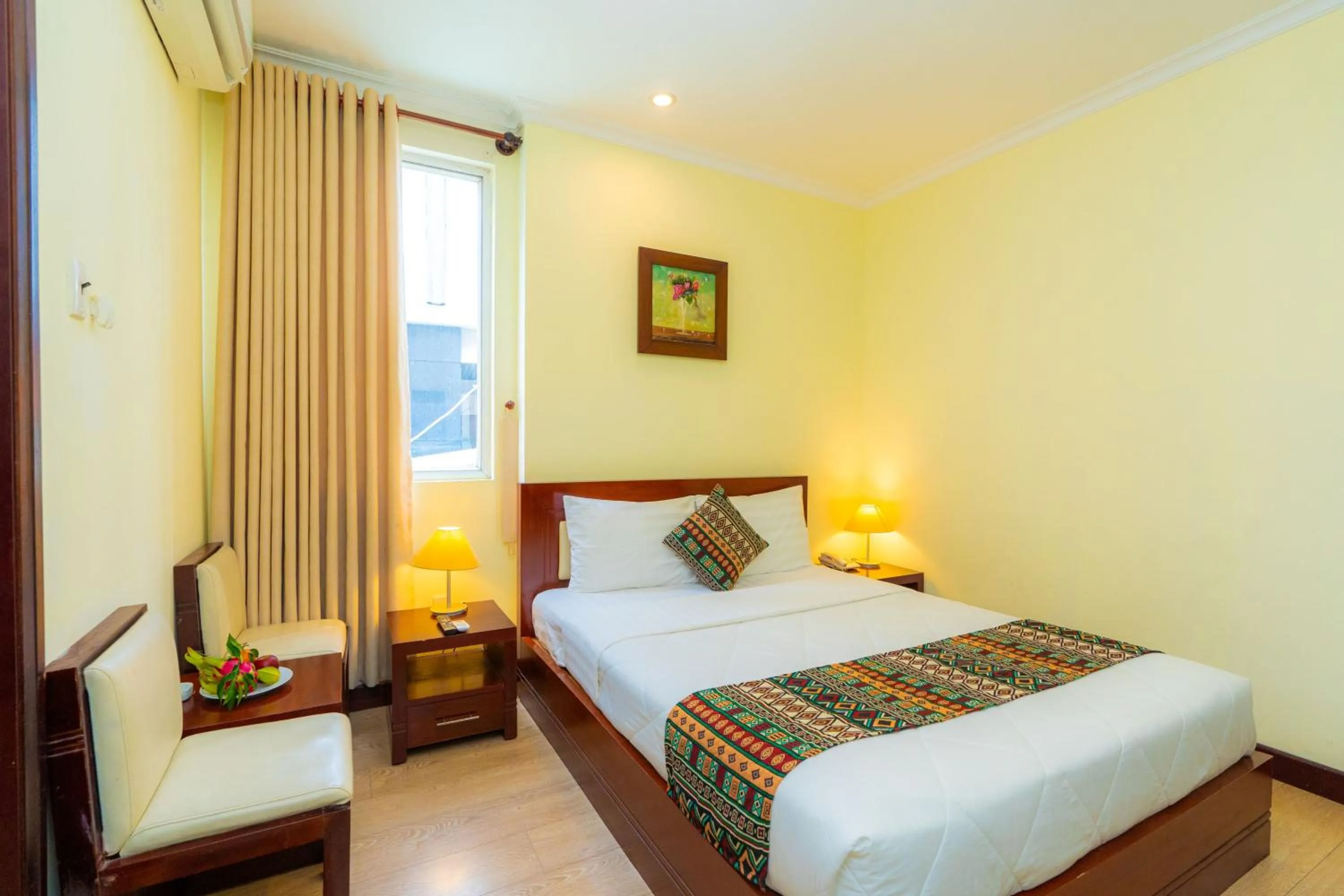 Bedroom, Bed in Hoang Ha Boutique Hotel