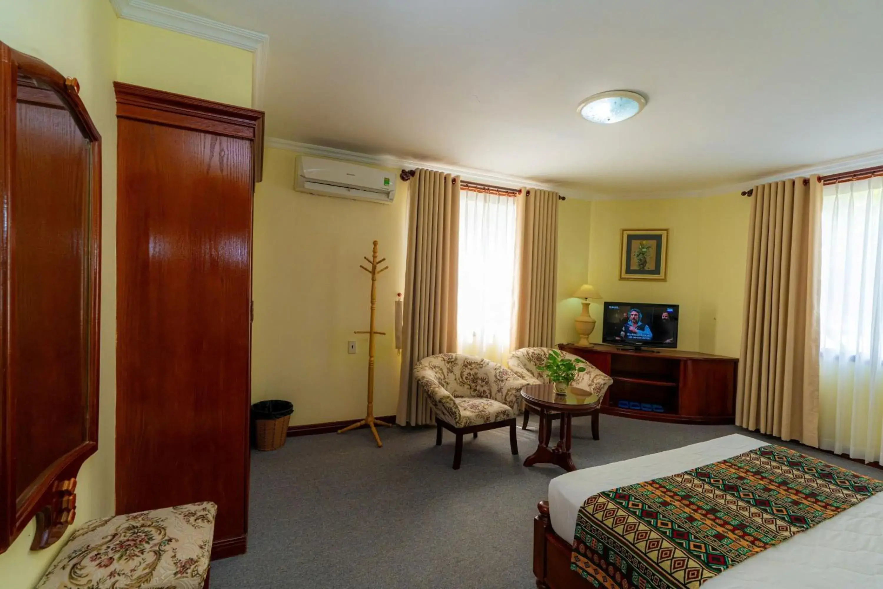 Seating area, Bed in Hoang Ha Boutique Hotel Seating area, Bed in Hoang Ha Boutique Hotel