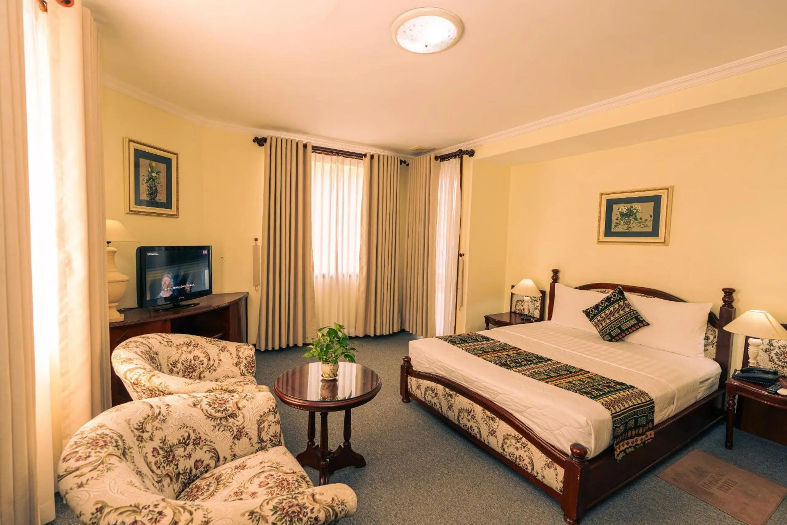 Bedroom, Bed in Hoang Ha Boutique Hotel