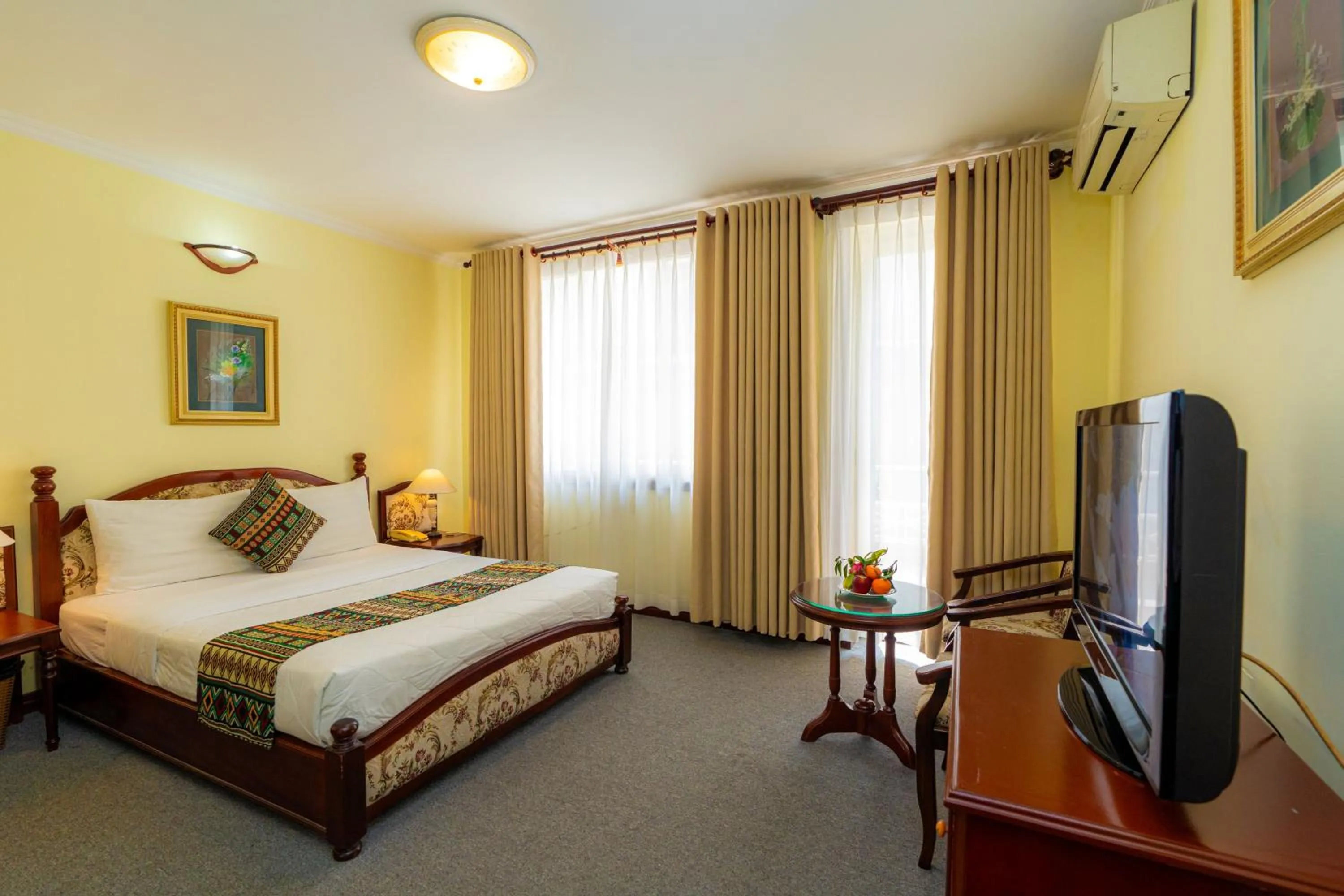 Bedroom, Bed in Hoang Ha Boutique Hotel