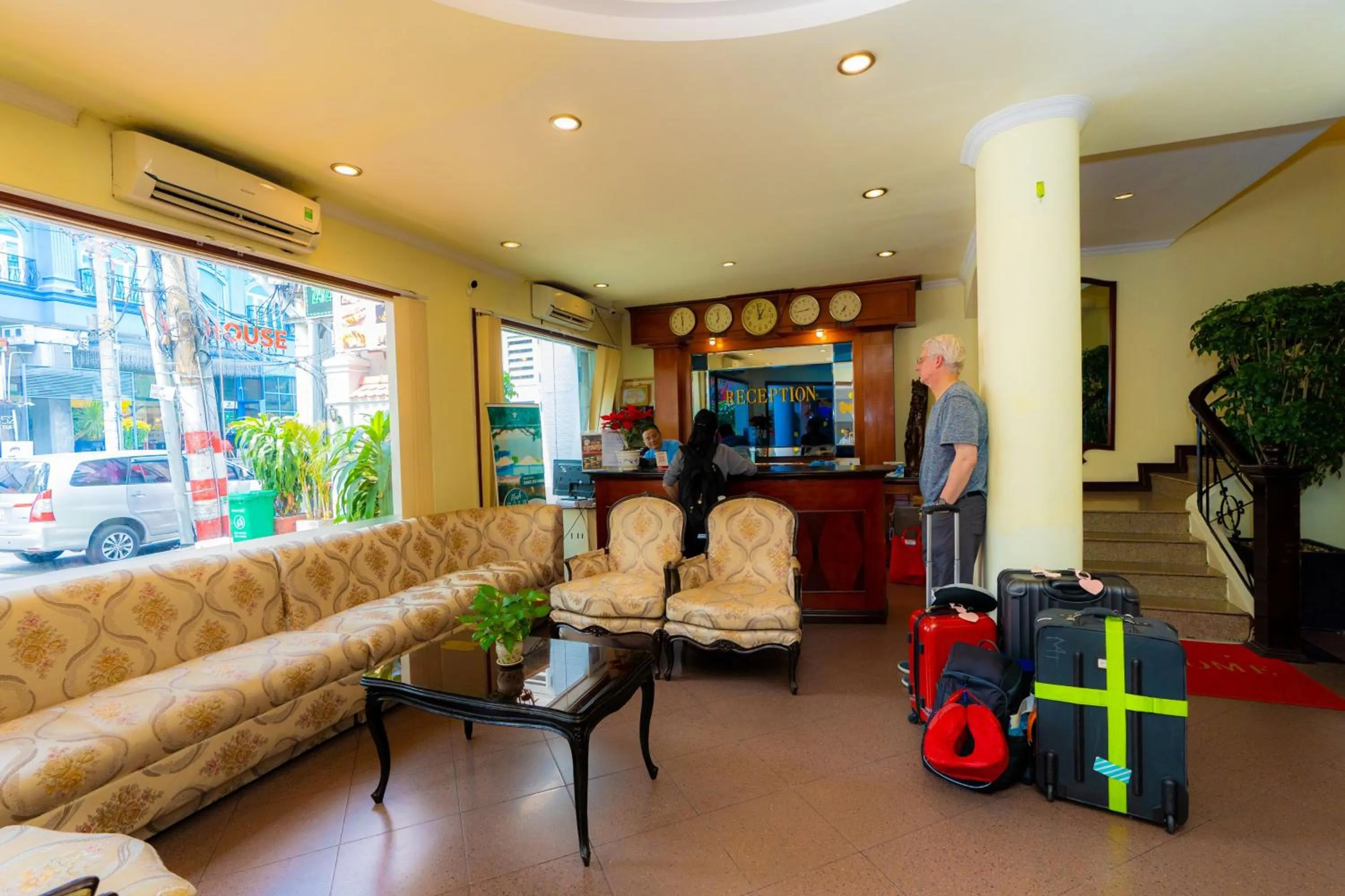 Lobby or reception in Hoang Ha Boutique Hotel