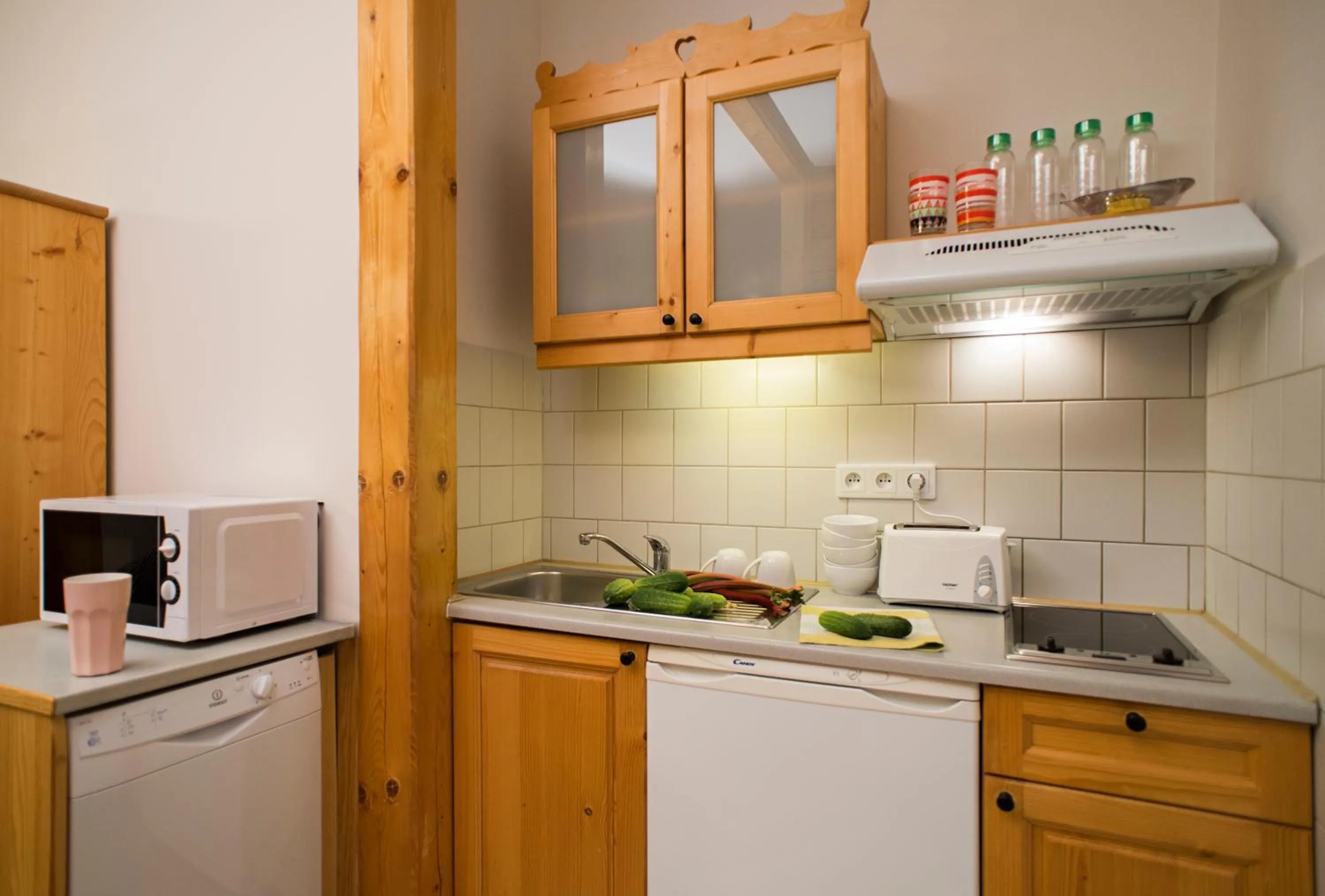 Kitchen or kitchenette in Apartamenty ApartArt Zakopane