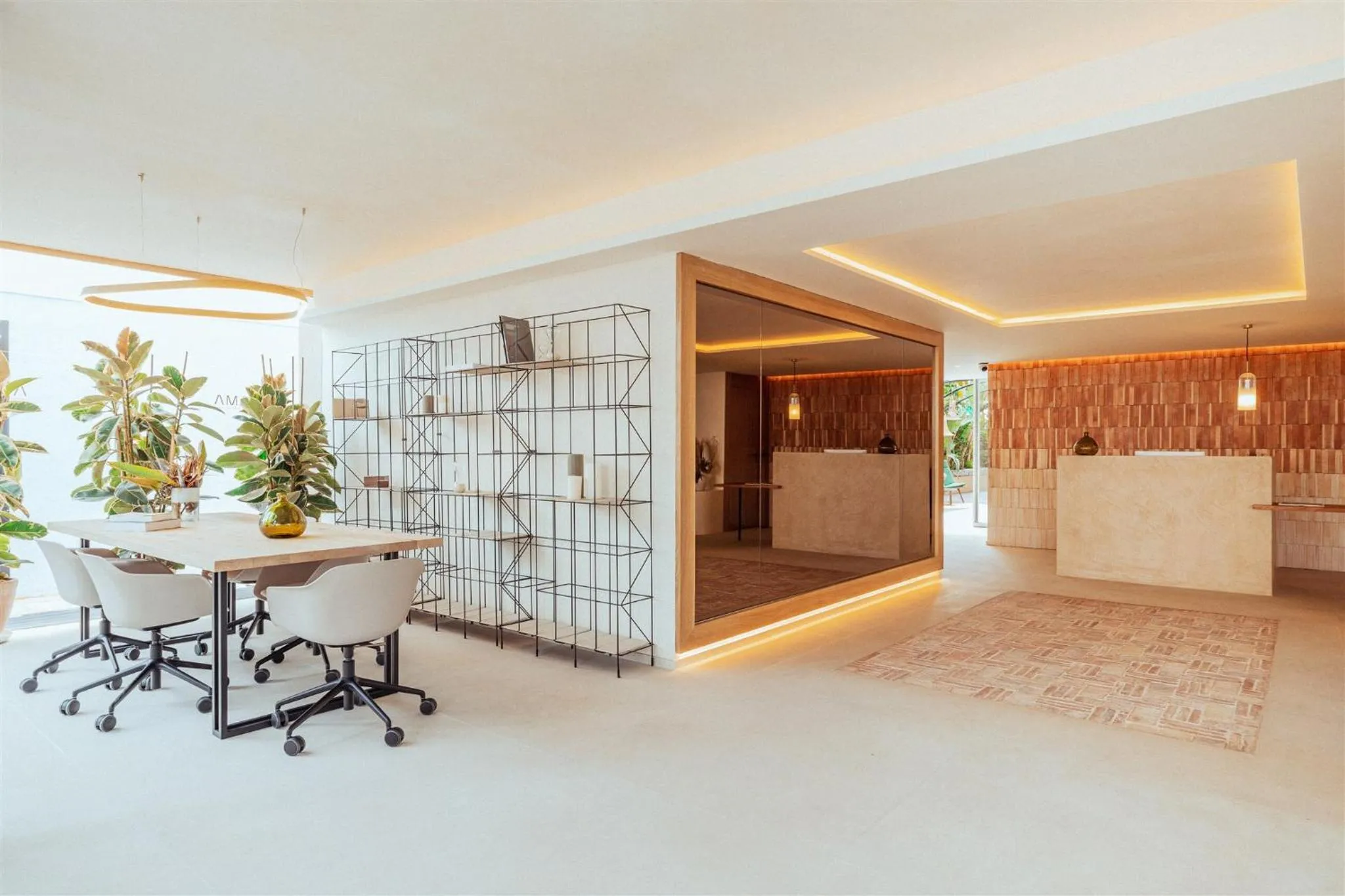 Lobby or reception in AMA Ibiza