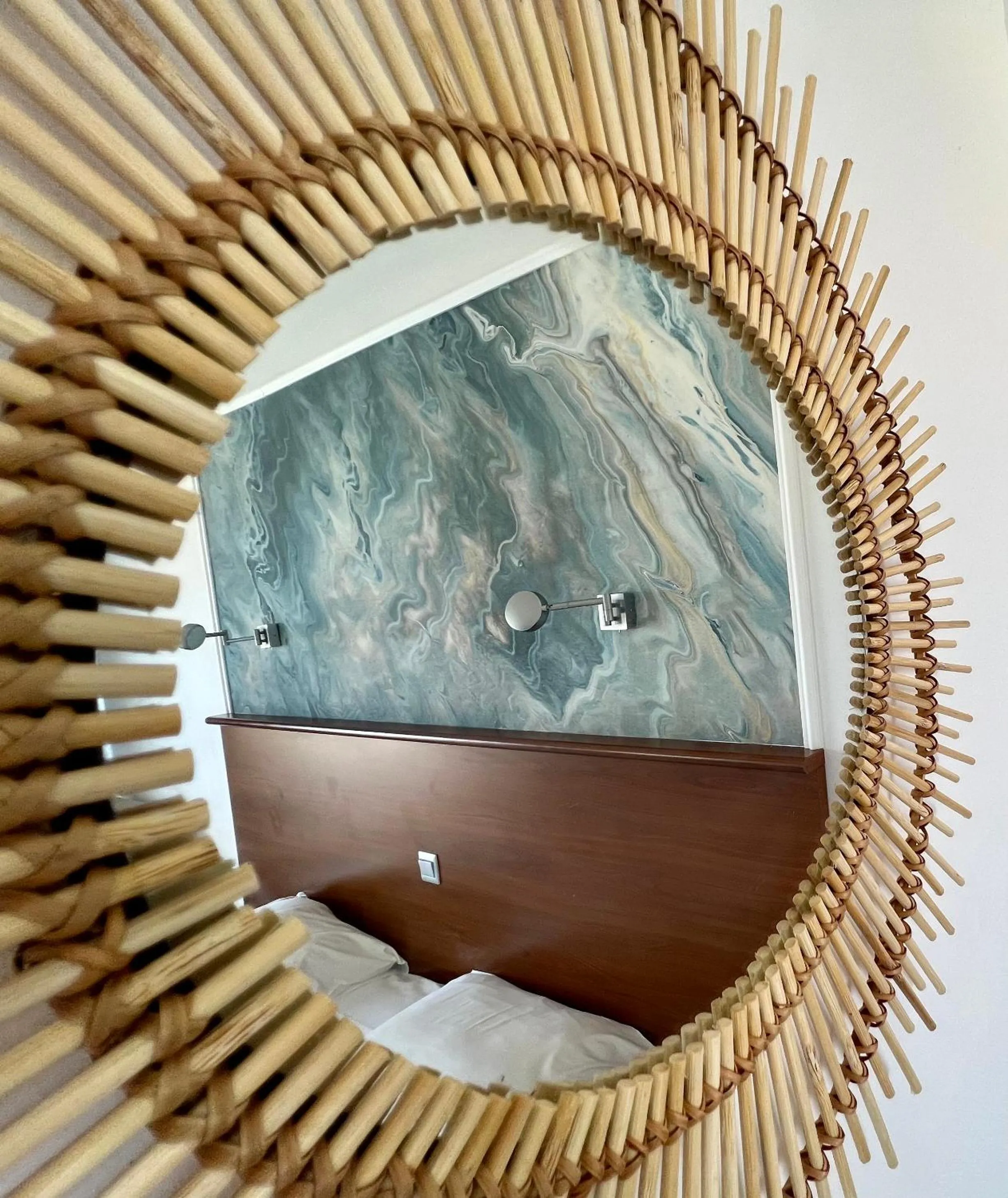 Bed in Adelais Bay Hotel