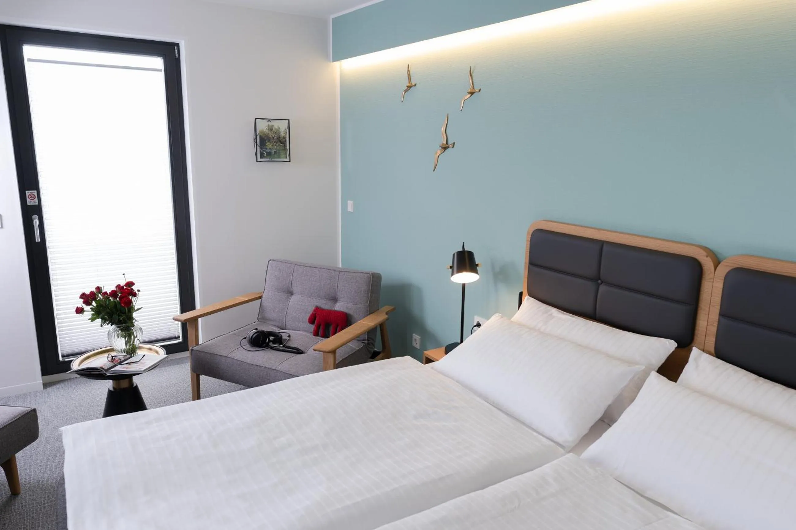 Photo of the whole room, Bed in Hotel Am Leinritt