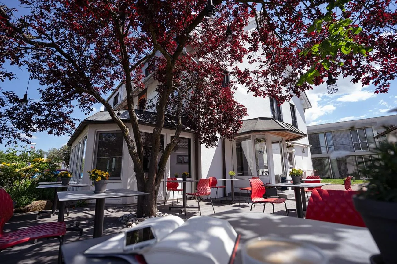 Property building in Hotel Am Leinritt