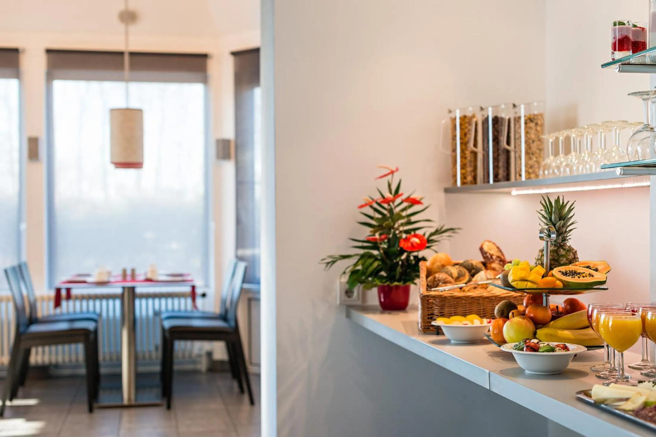 Food and drinks in Hotel Am Leinritt