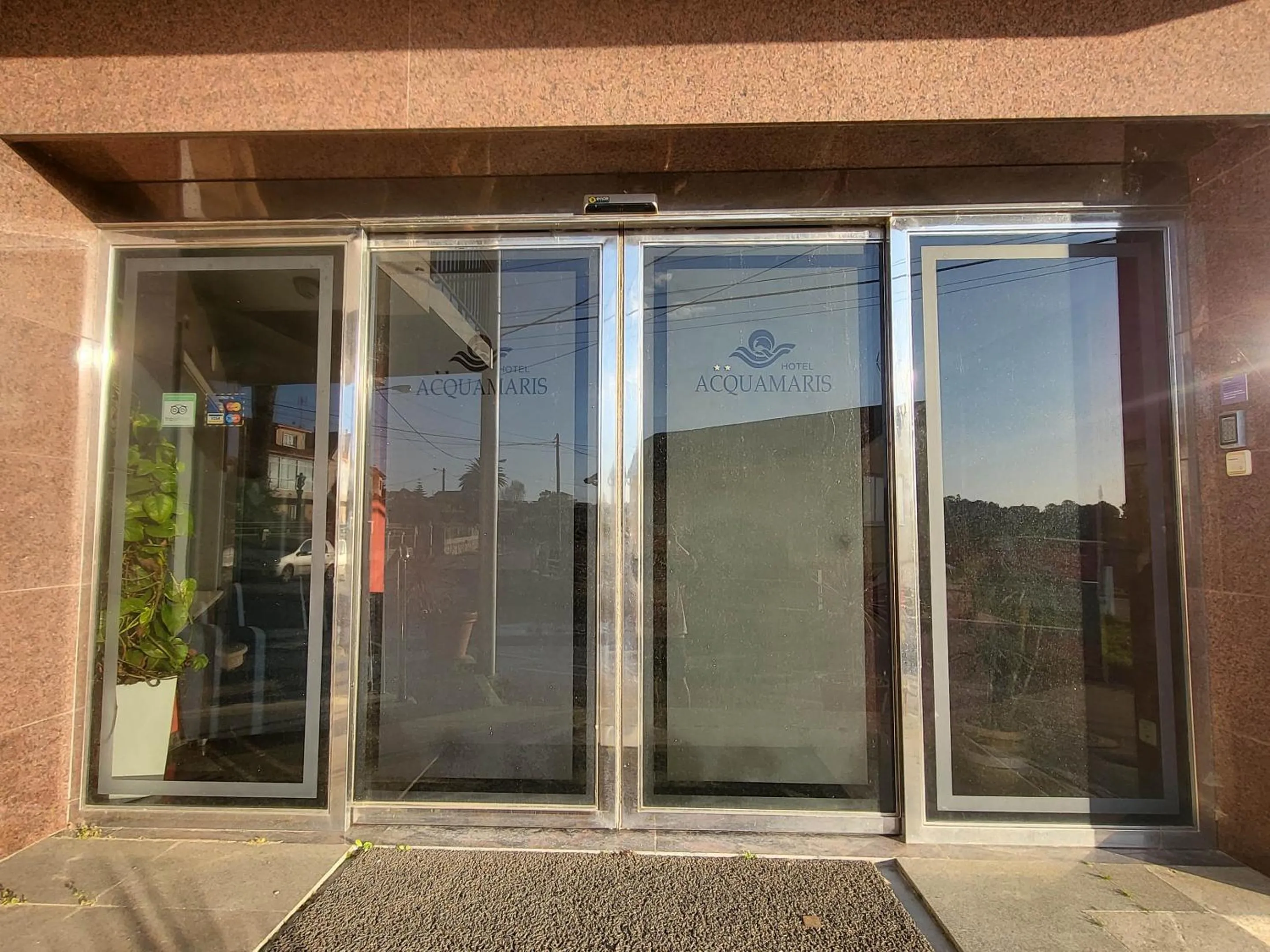 Facade/entrance in Hotel Acquamaris 3000