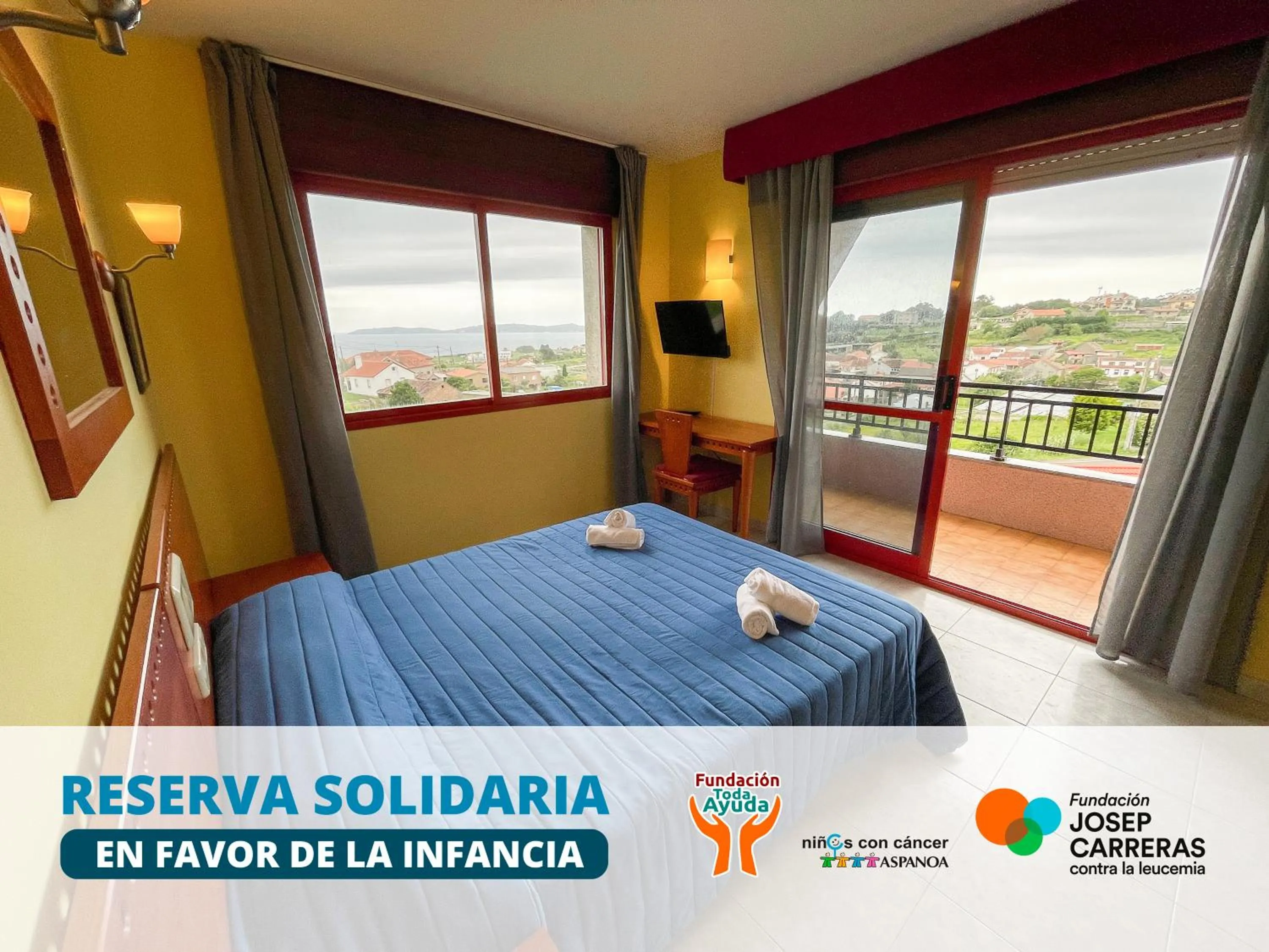 Bed in Hotel Acquamaris 3000