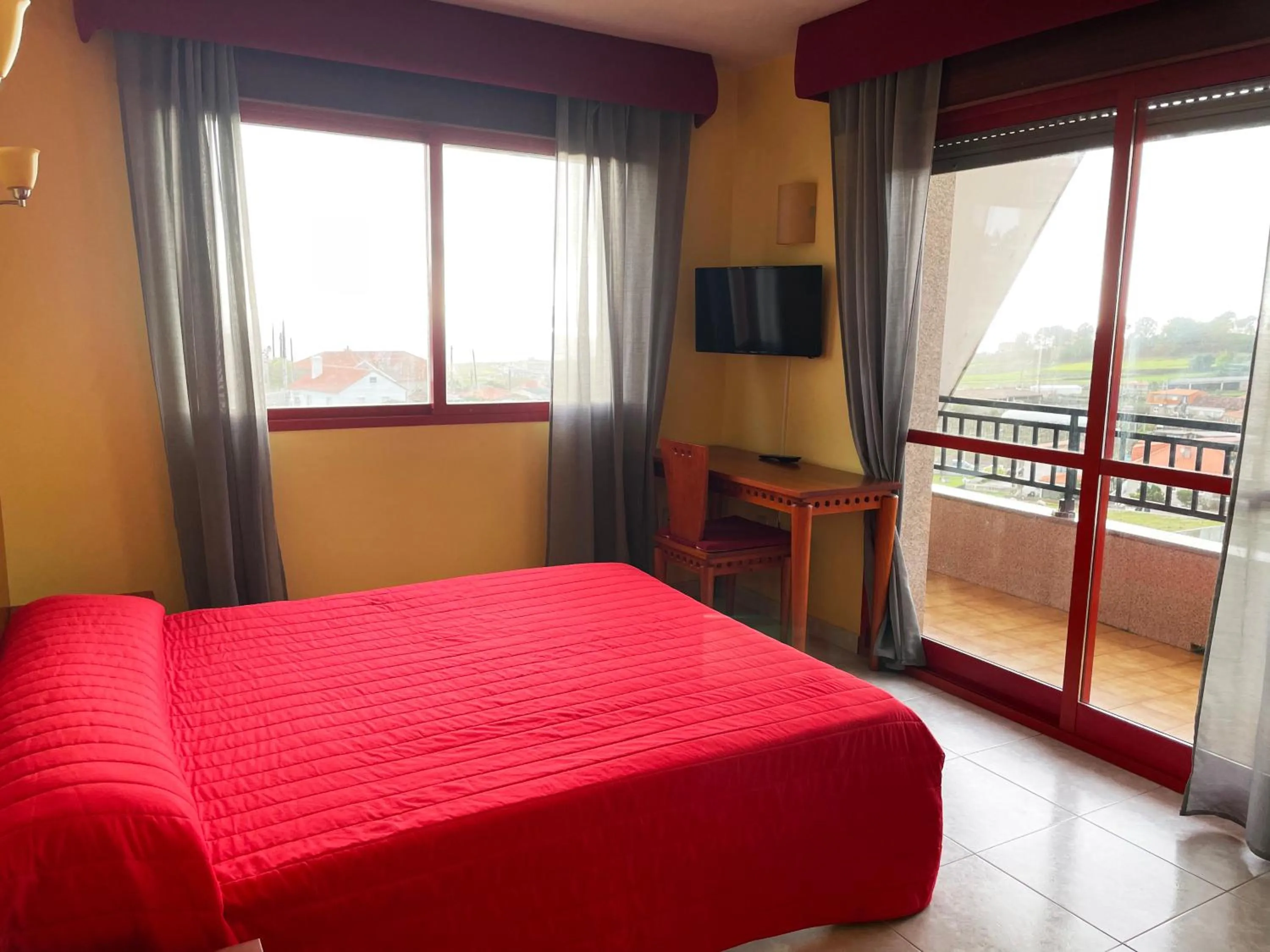 Bed in Hotel Acquamaris 3000