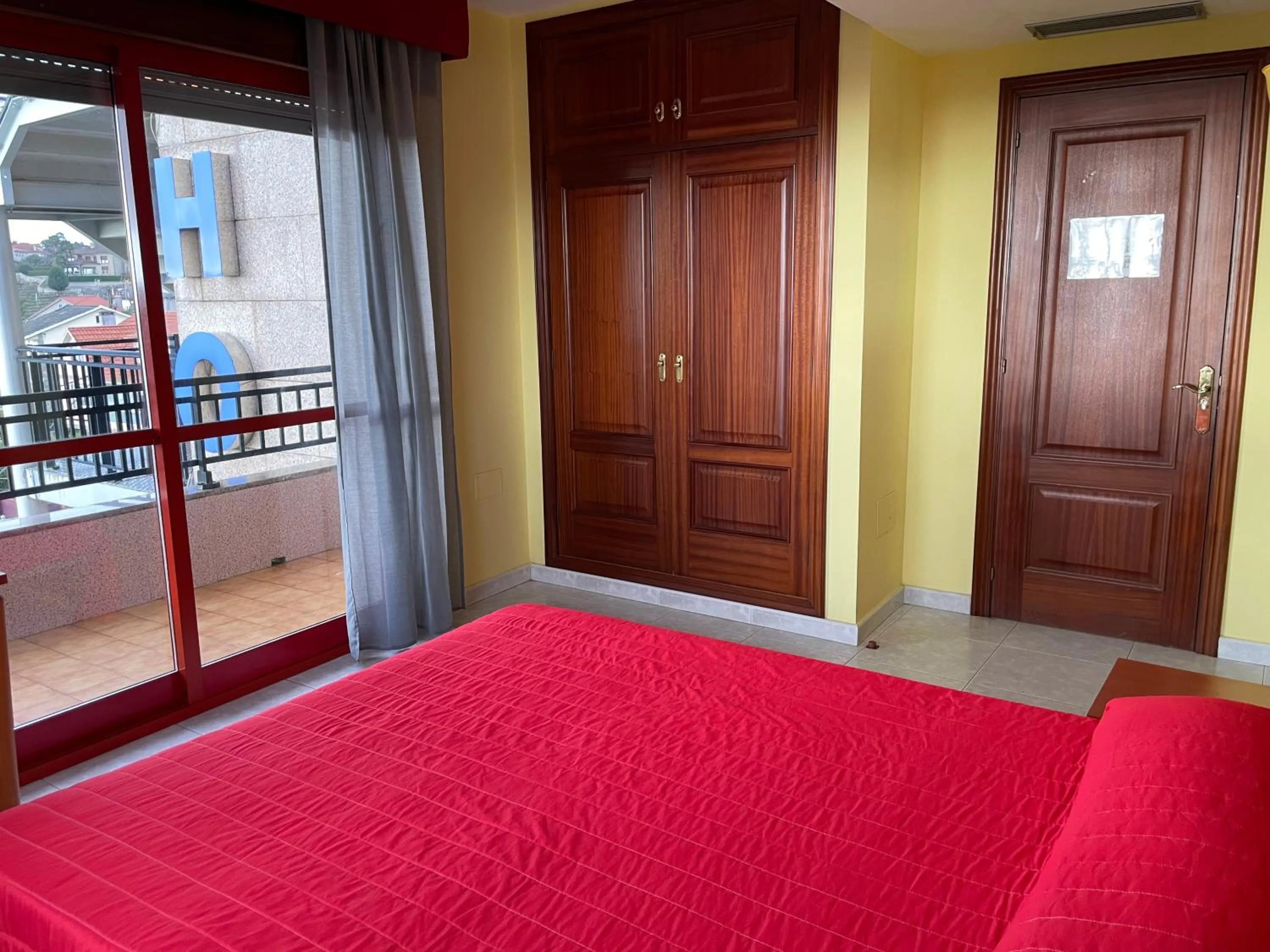 Bed in Hotel Acquamaris 3000