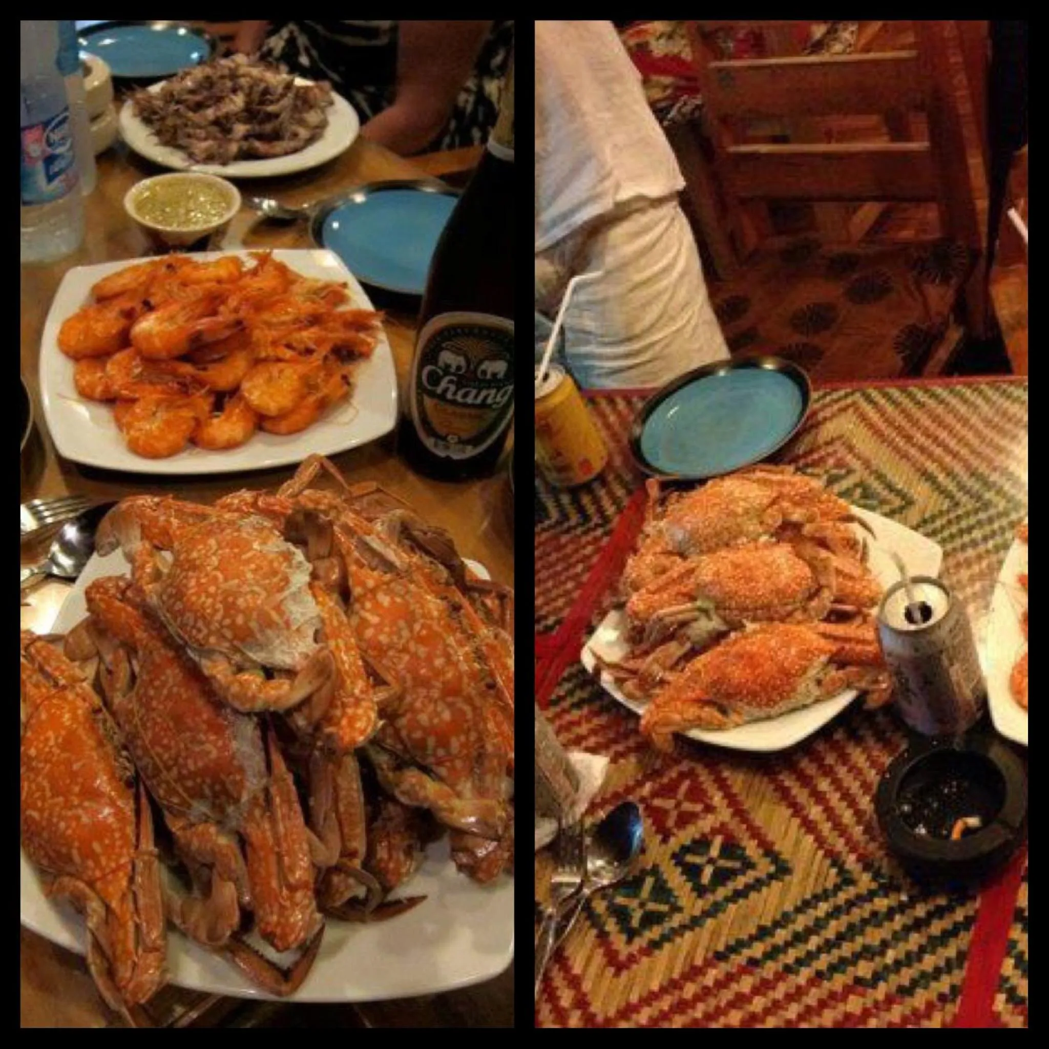 Food in Jungle Hut Bungalows & Hotel