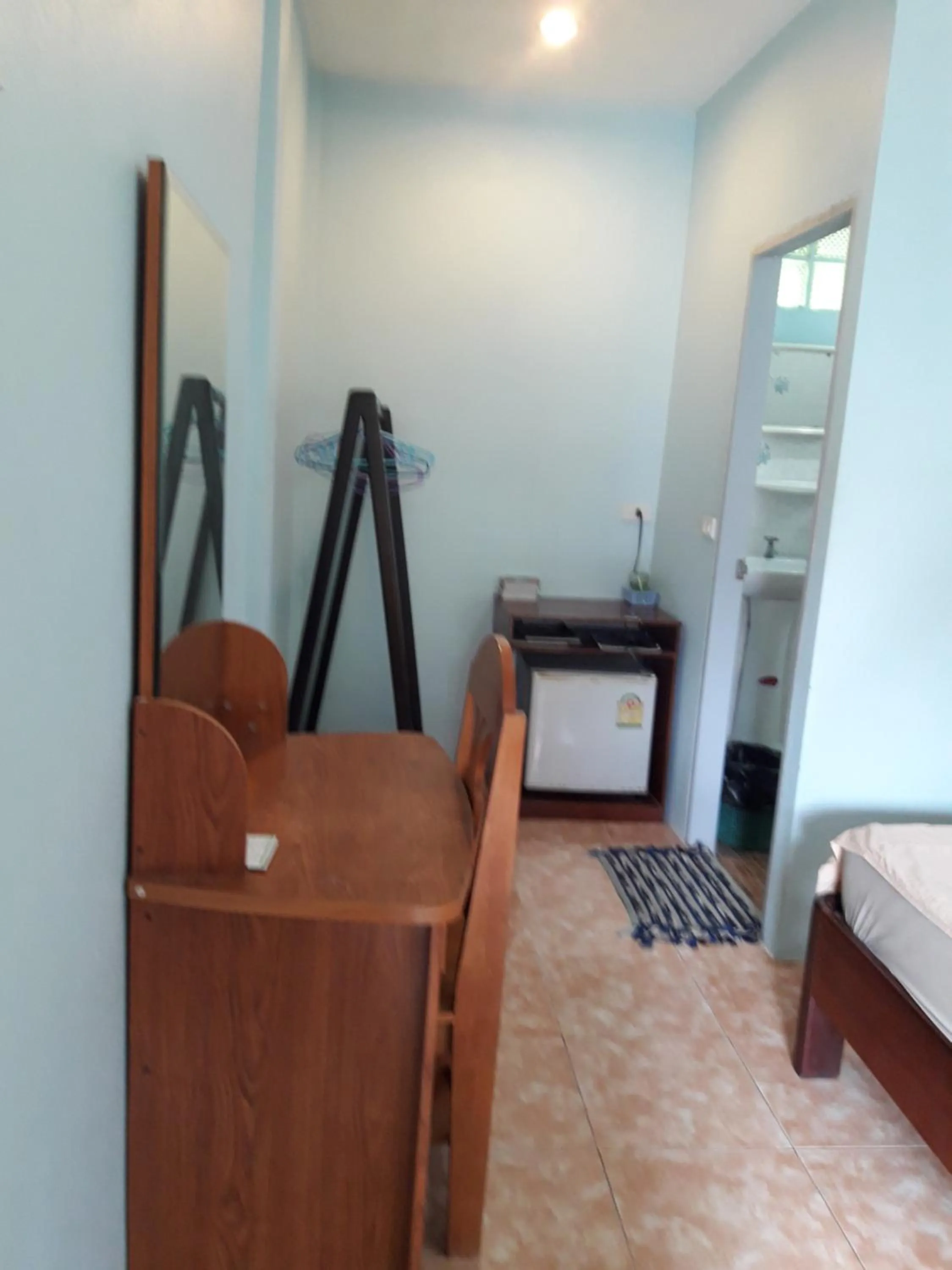 Bed in Jungle Hut Bungalows & Hotel