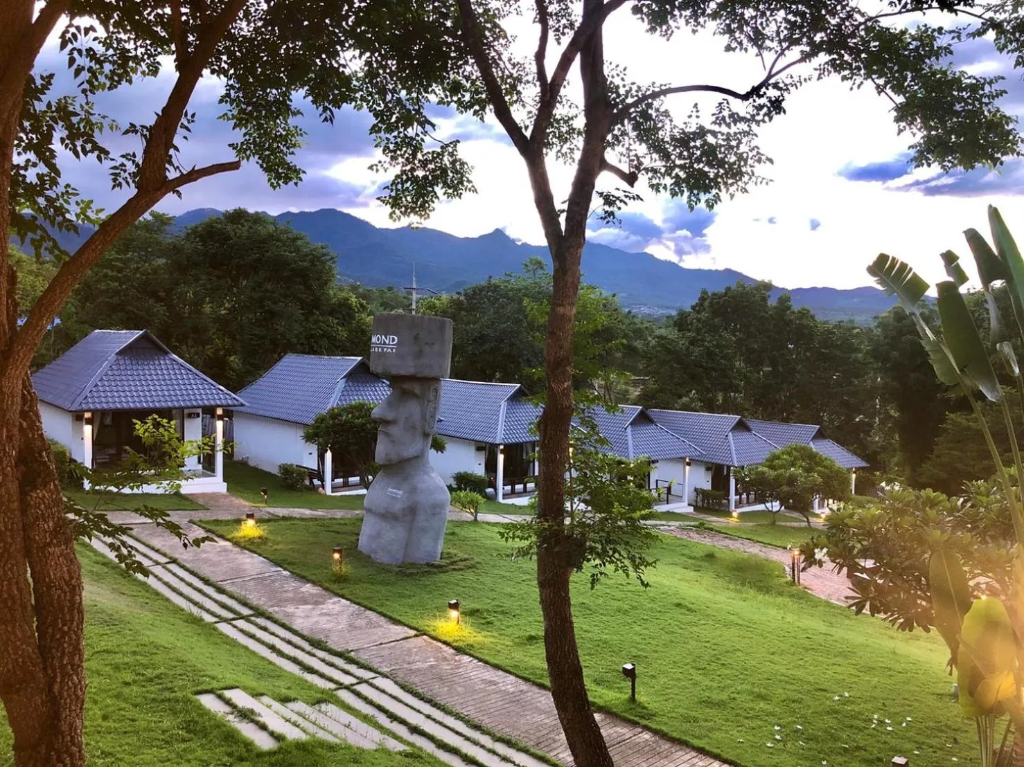 Natural landscape in Diamond Village Pai