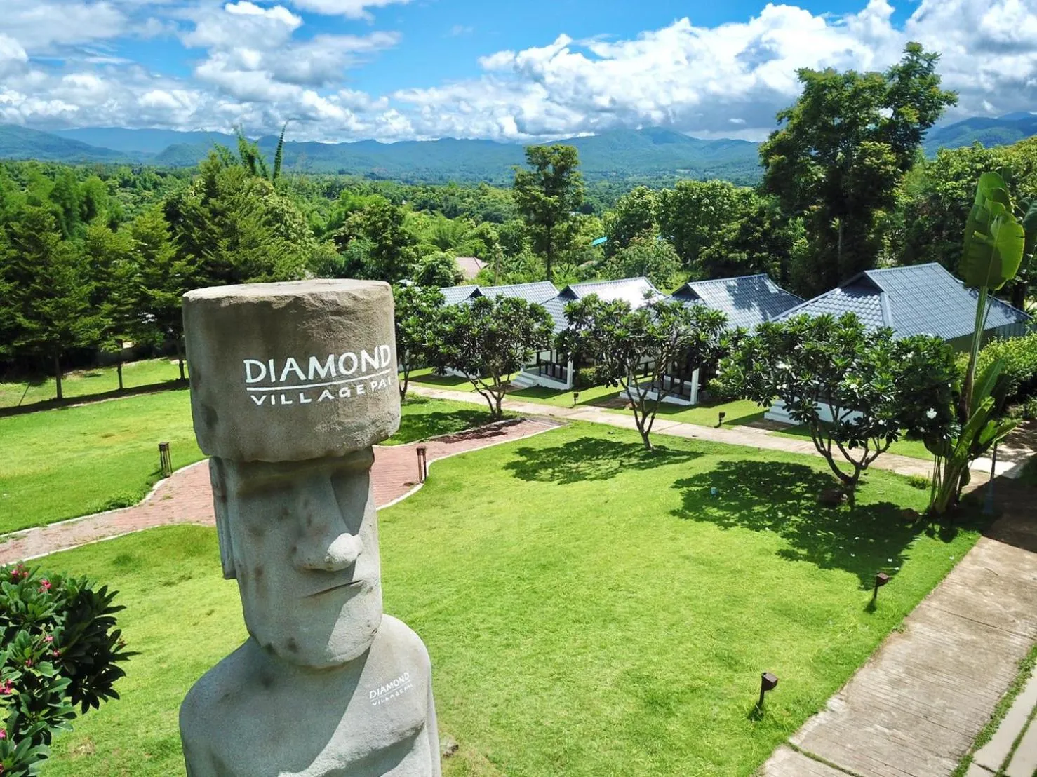 Natural landscape in Diamond Village Pai