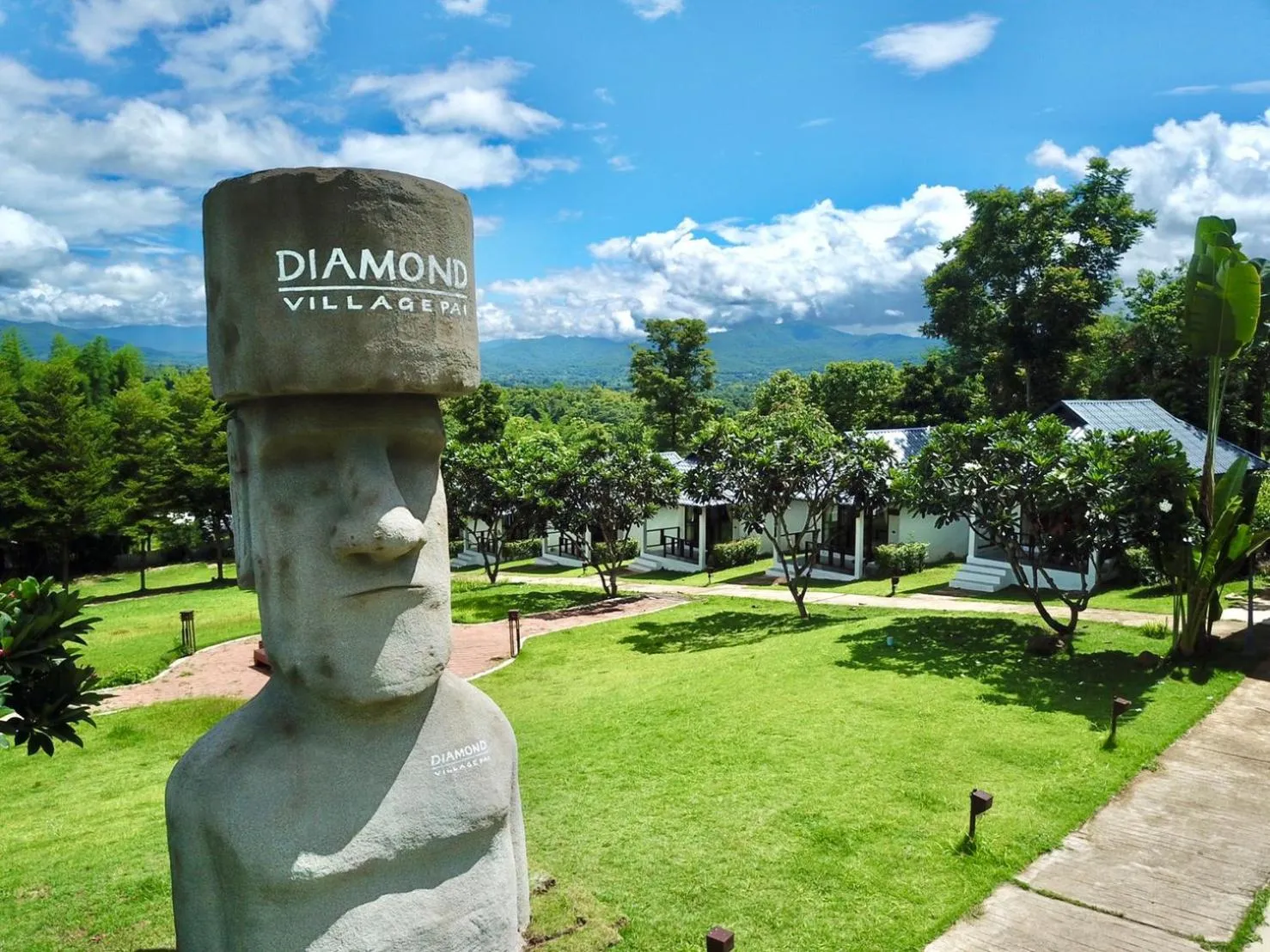 Natural landscape in Diamond Village Pai