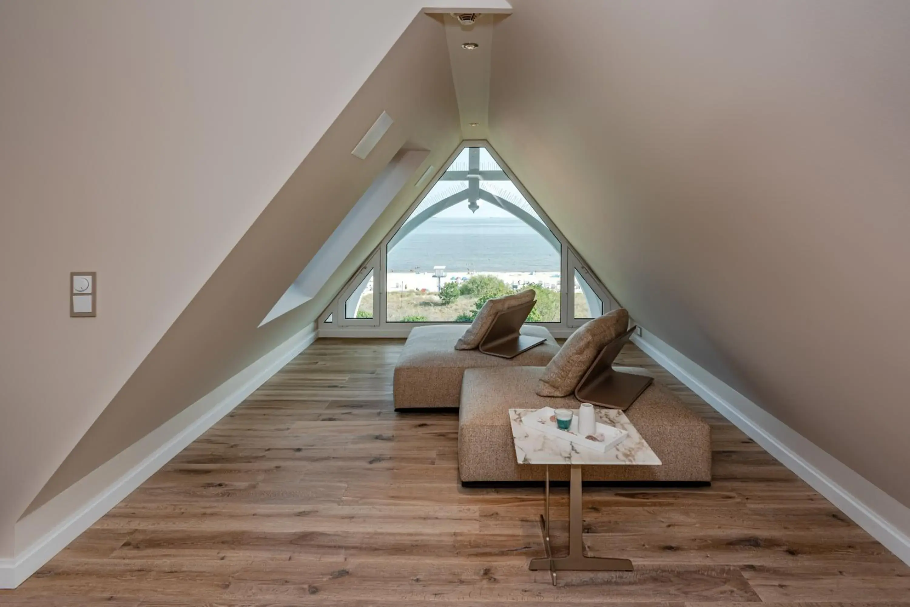 Living room in Strandhotel Ostende