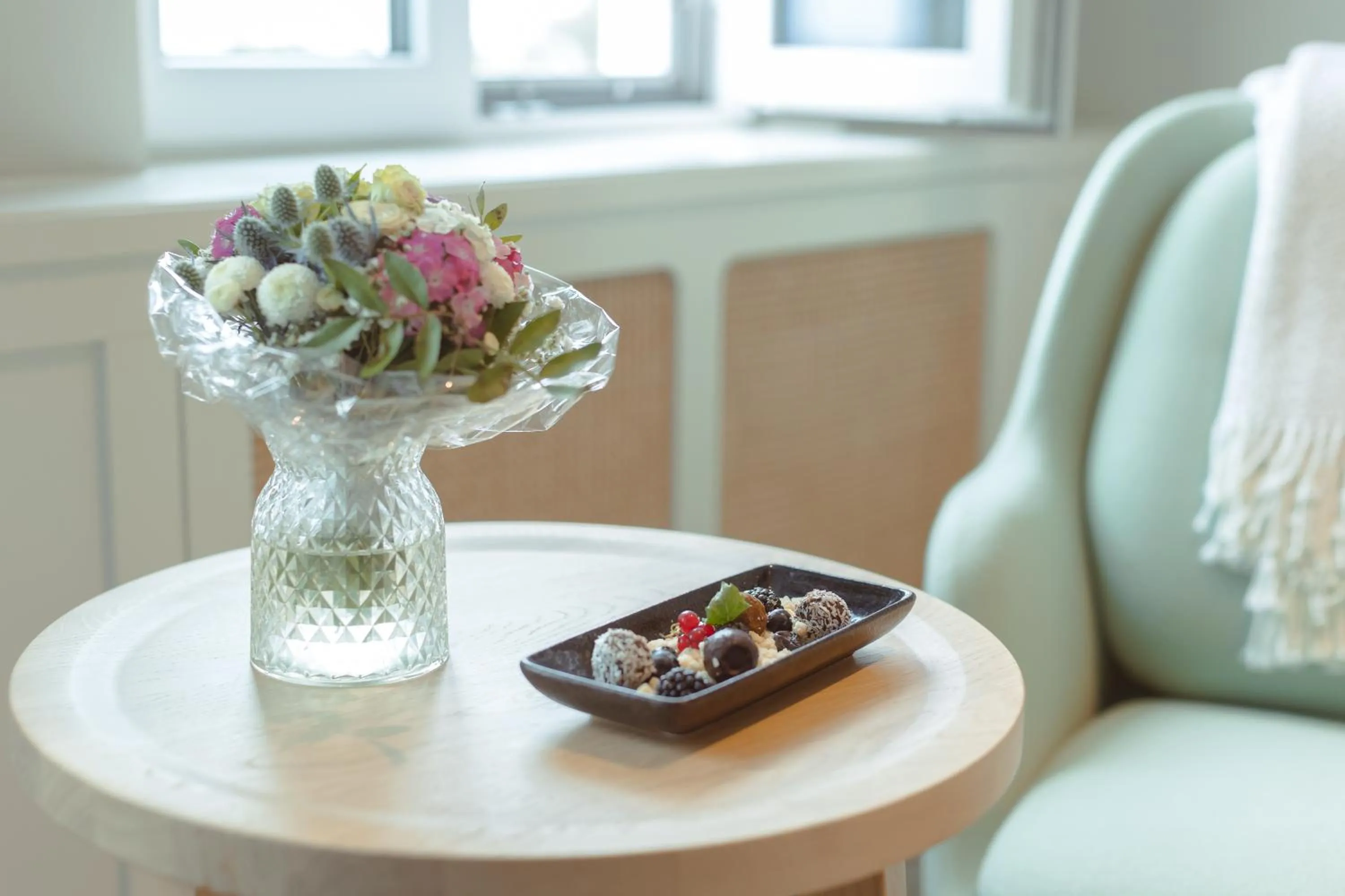 Seating area in Strandhotel Ostende