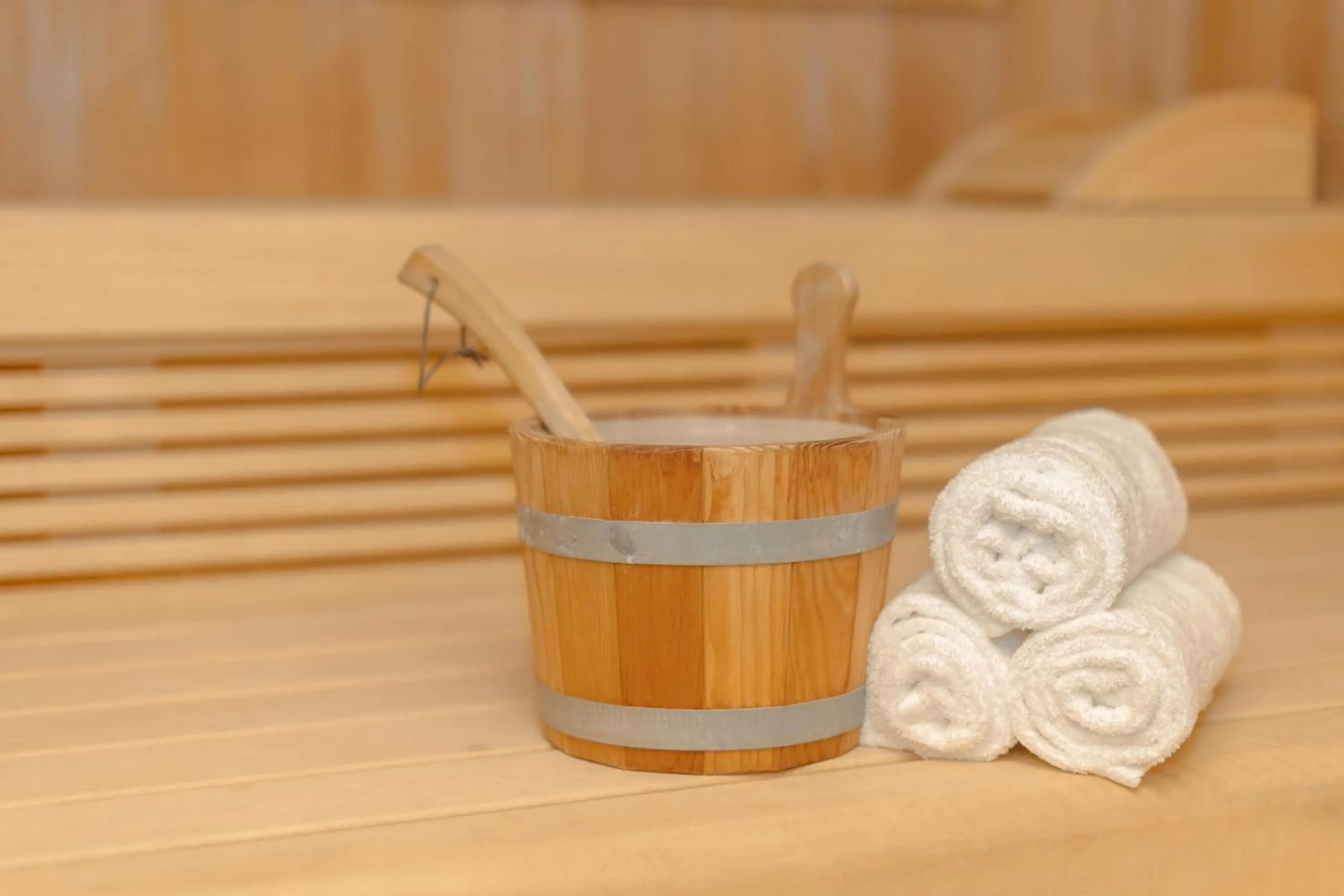 Sauna in Strandhotel Ostende