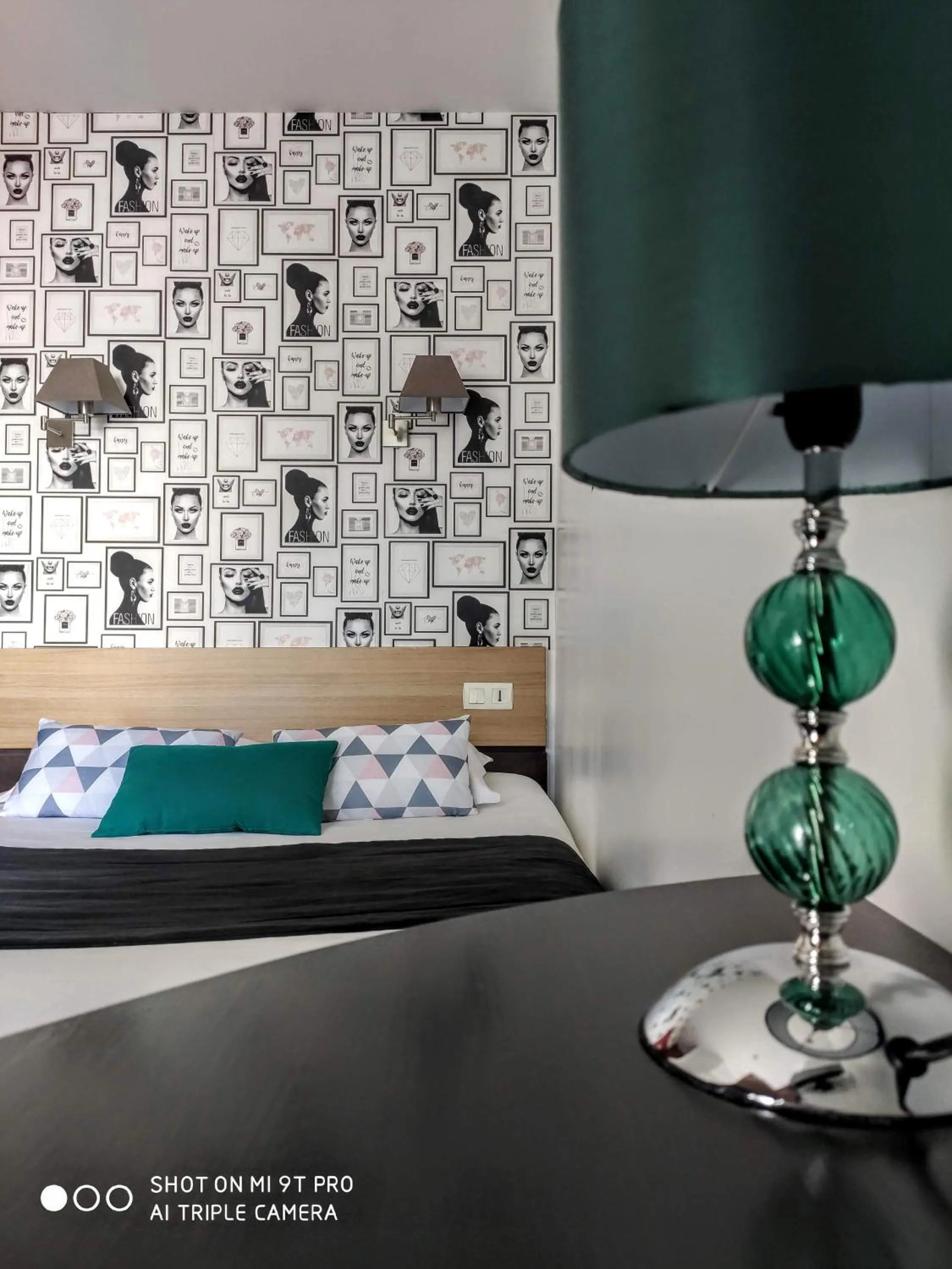 Decorative detail, Bed in Celtic Hotel