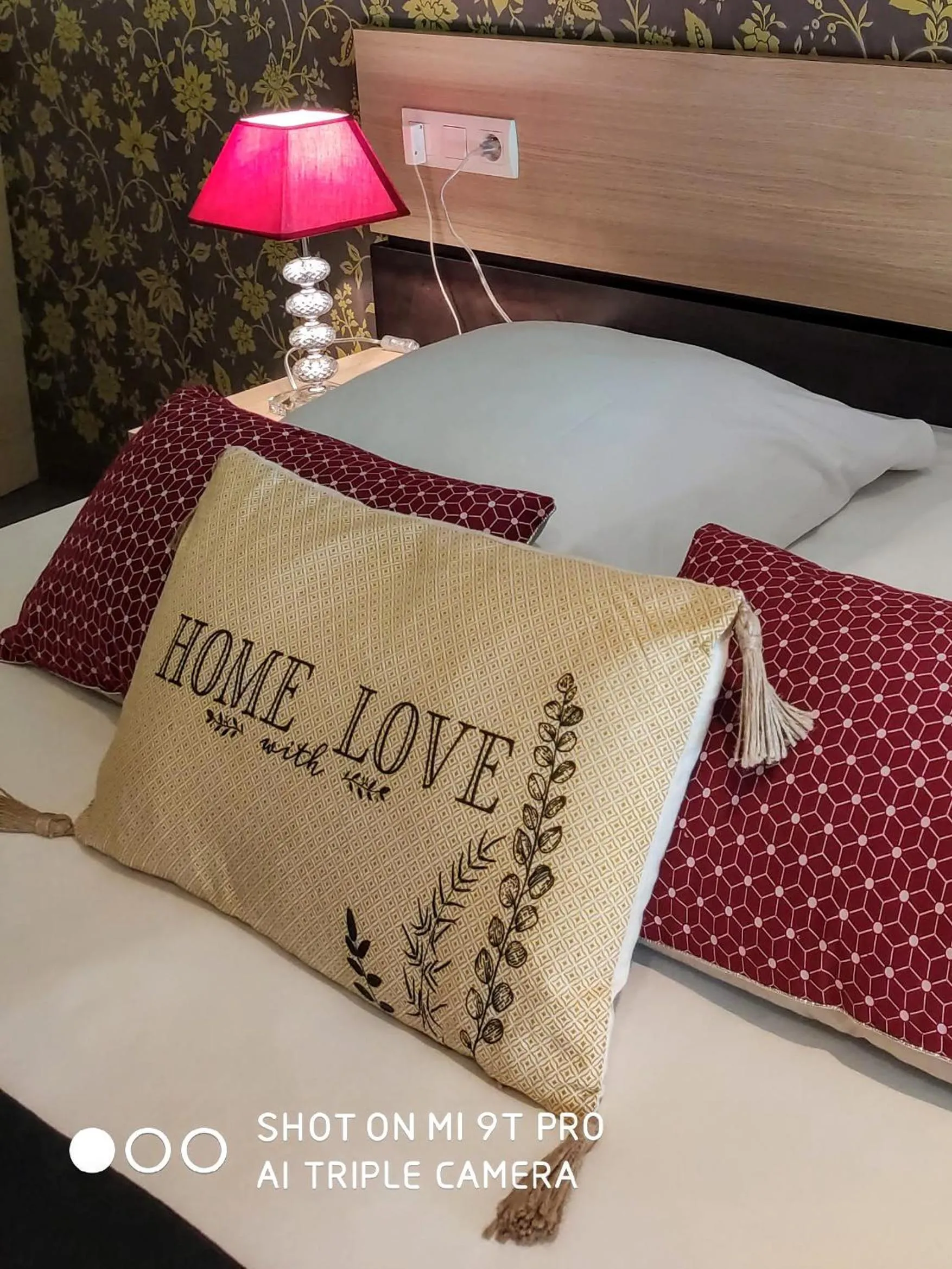 Decorative detail, Bed in Celtic Hotel