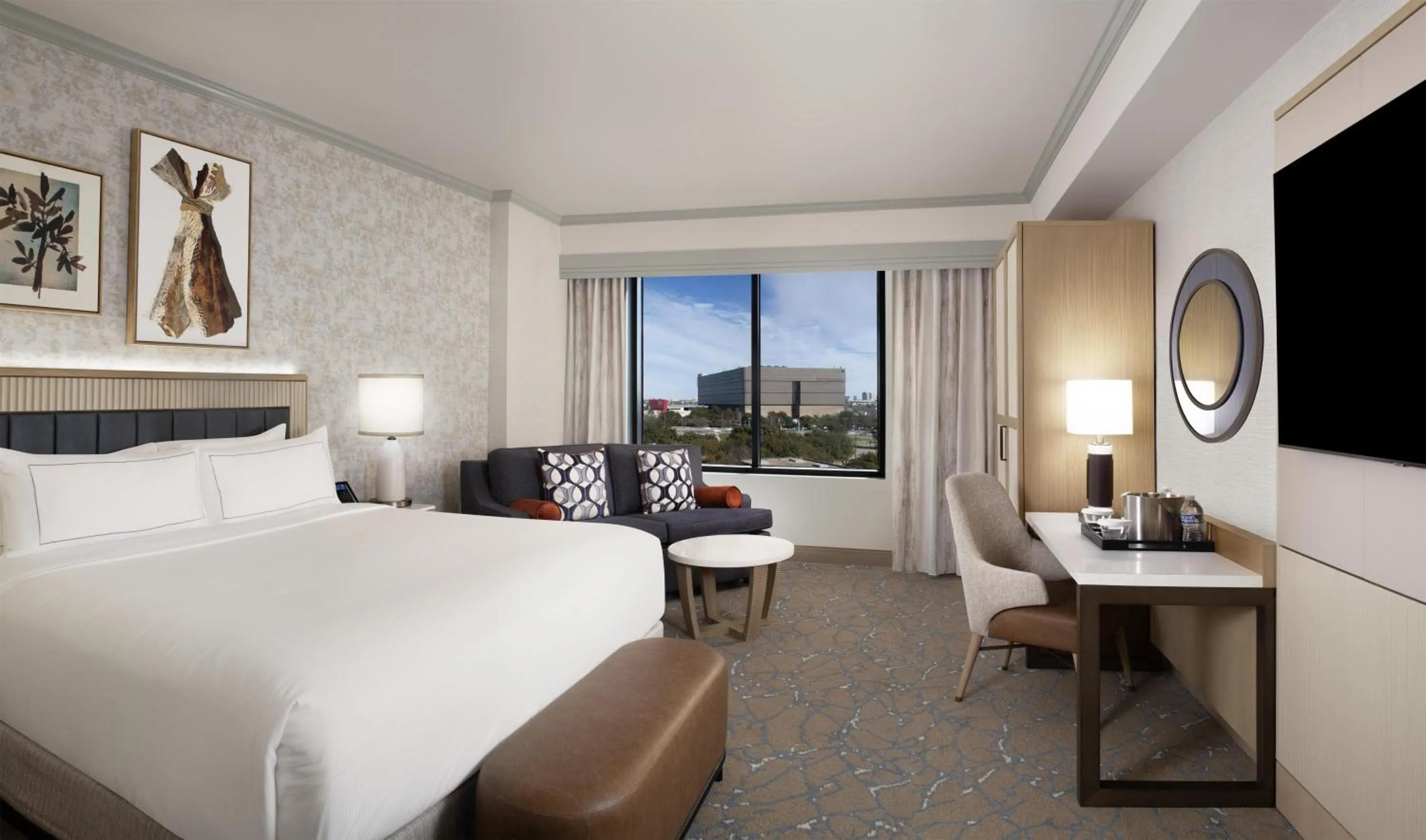 Bed in Hilton Anatole