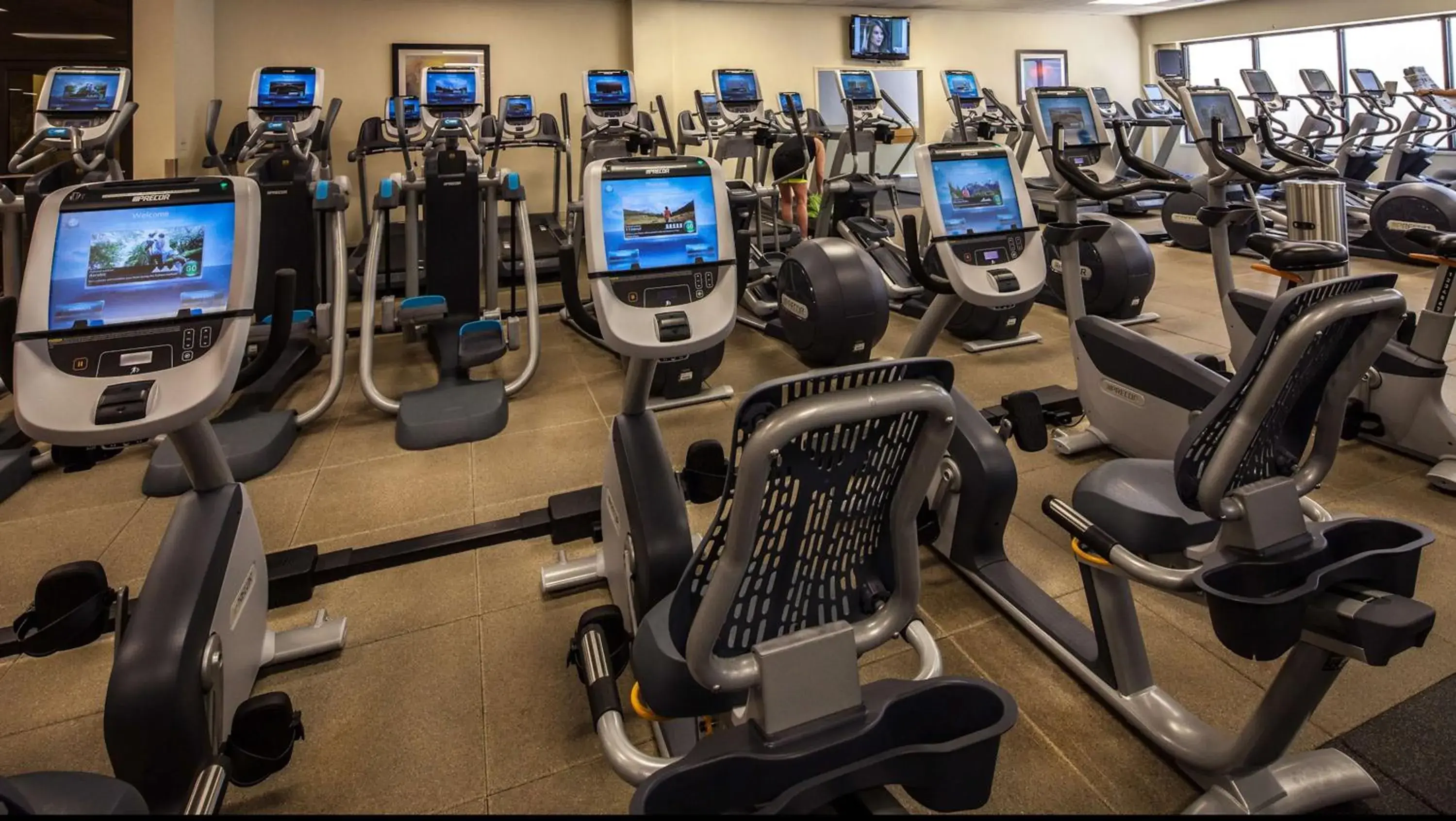 Fitness centre/facilities in Hilton Anatole Fitness centre/facilities in Hilton Anatole
