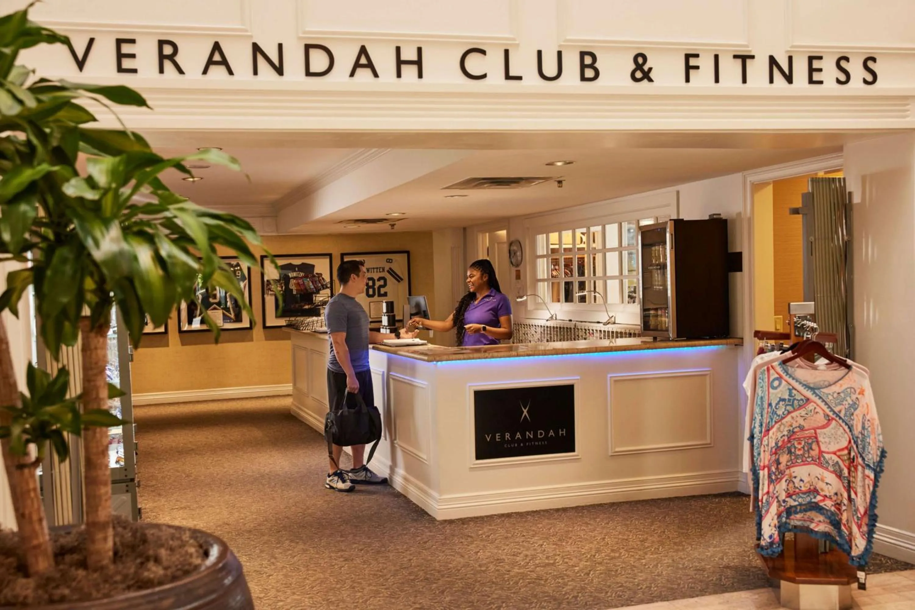 Spa and wellness centre/facilities in Hilton Anatole