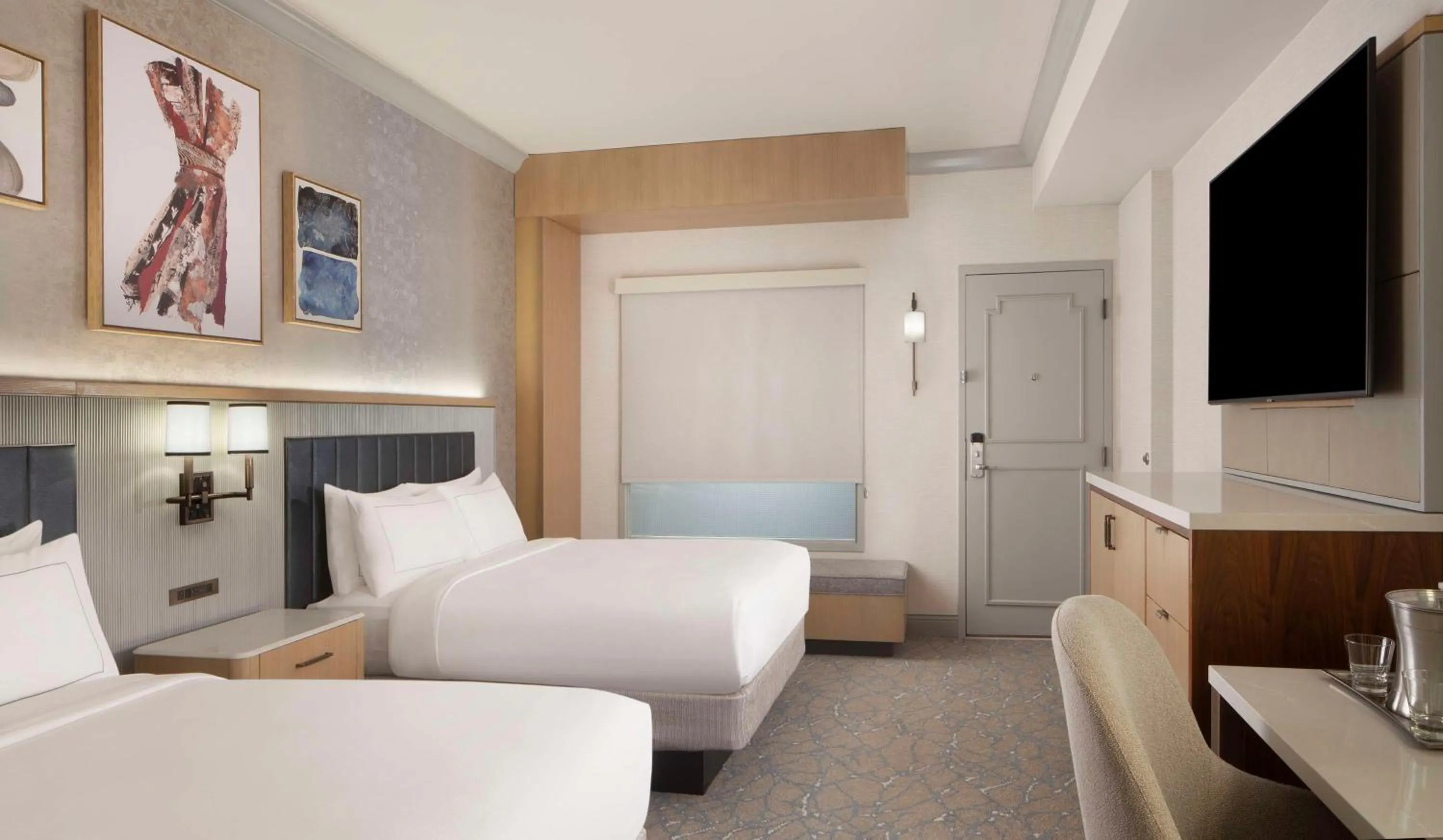 Bedroom, Bed in Hilton Anatole