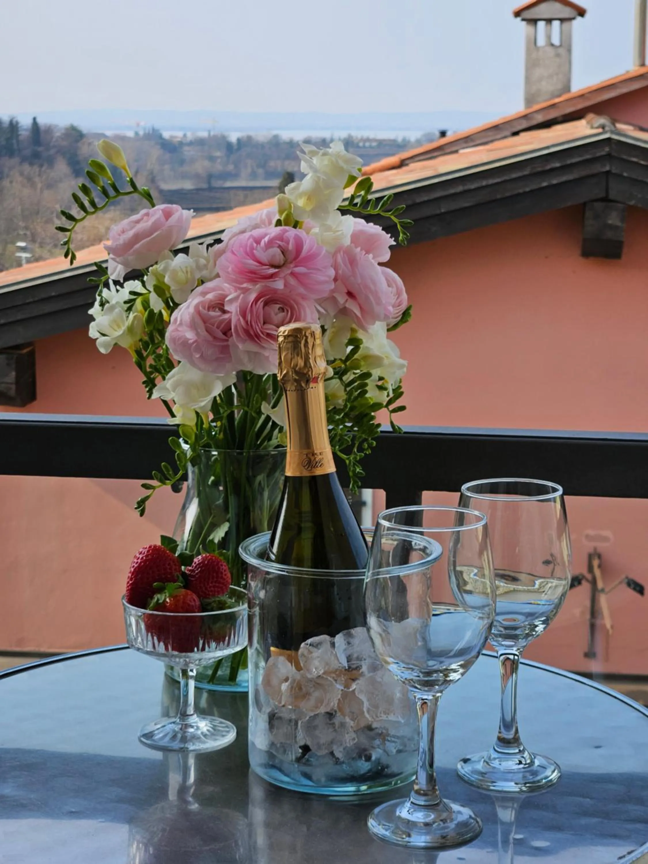 Balcony/Terrace in B&B 7 Vizi