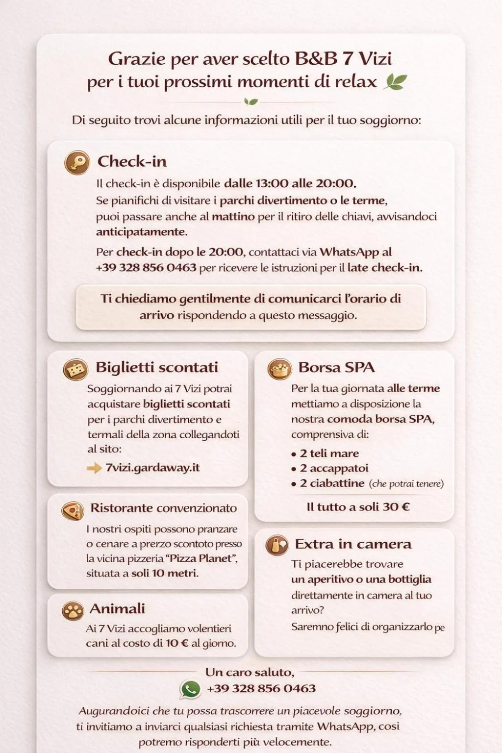 Breakfast in B&B 7 Vizi