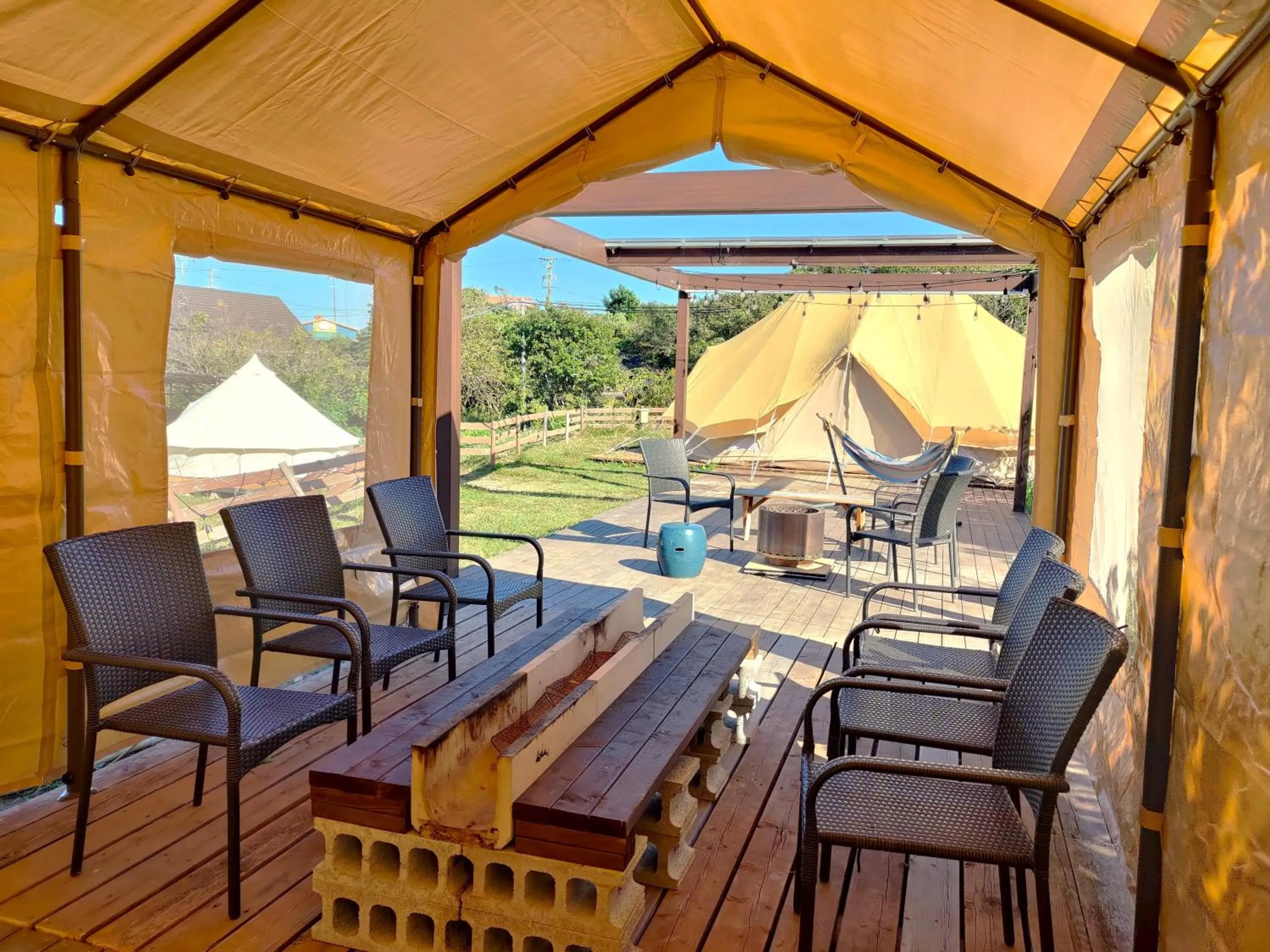 BBQ facilities in Kabuku Resort