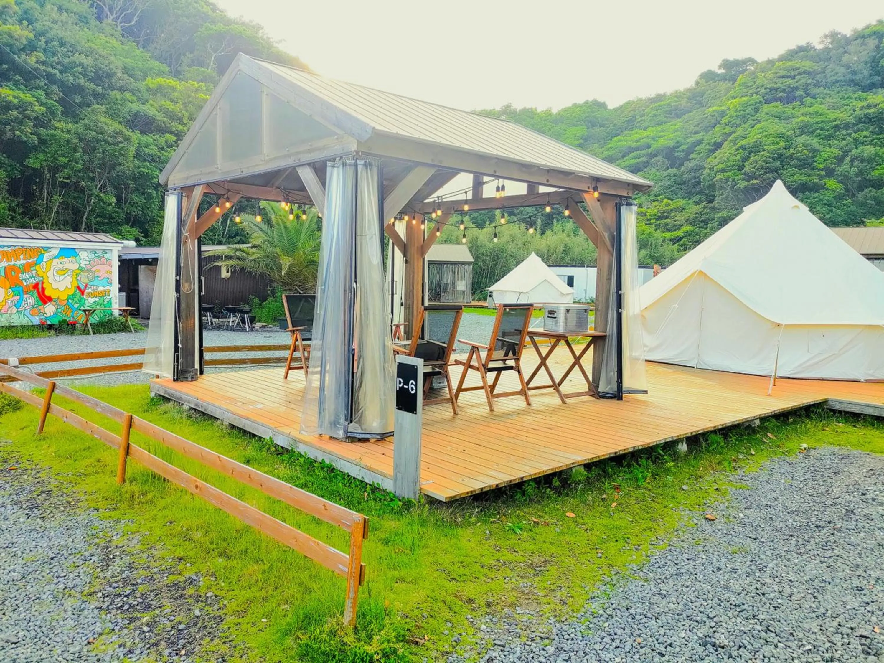 BBQ facilities in Kabuku Resort