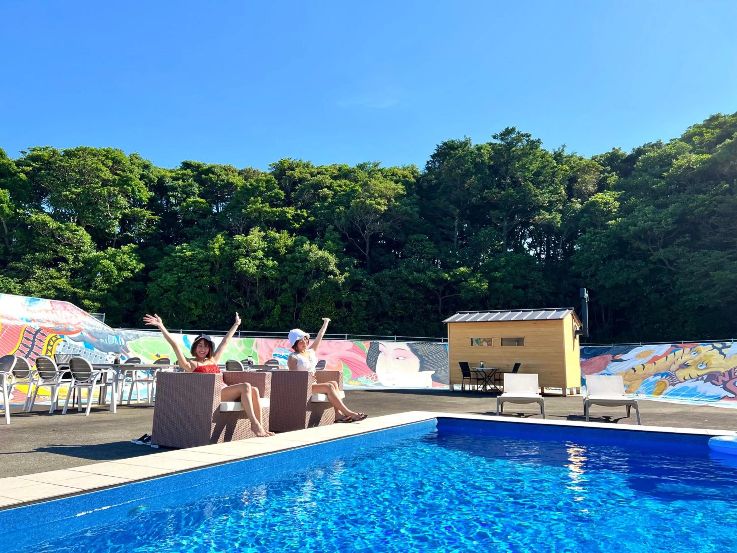 Sauna in Kabuku Resort