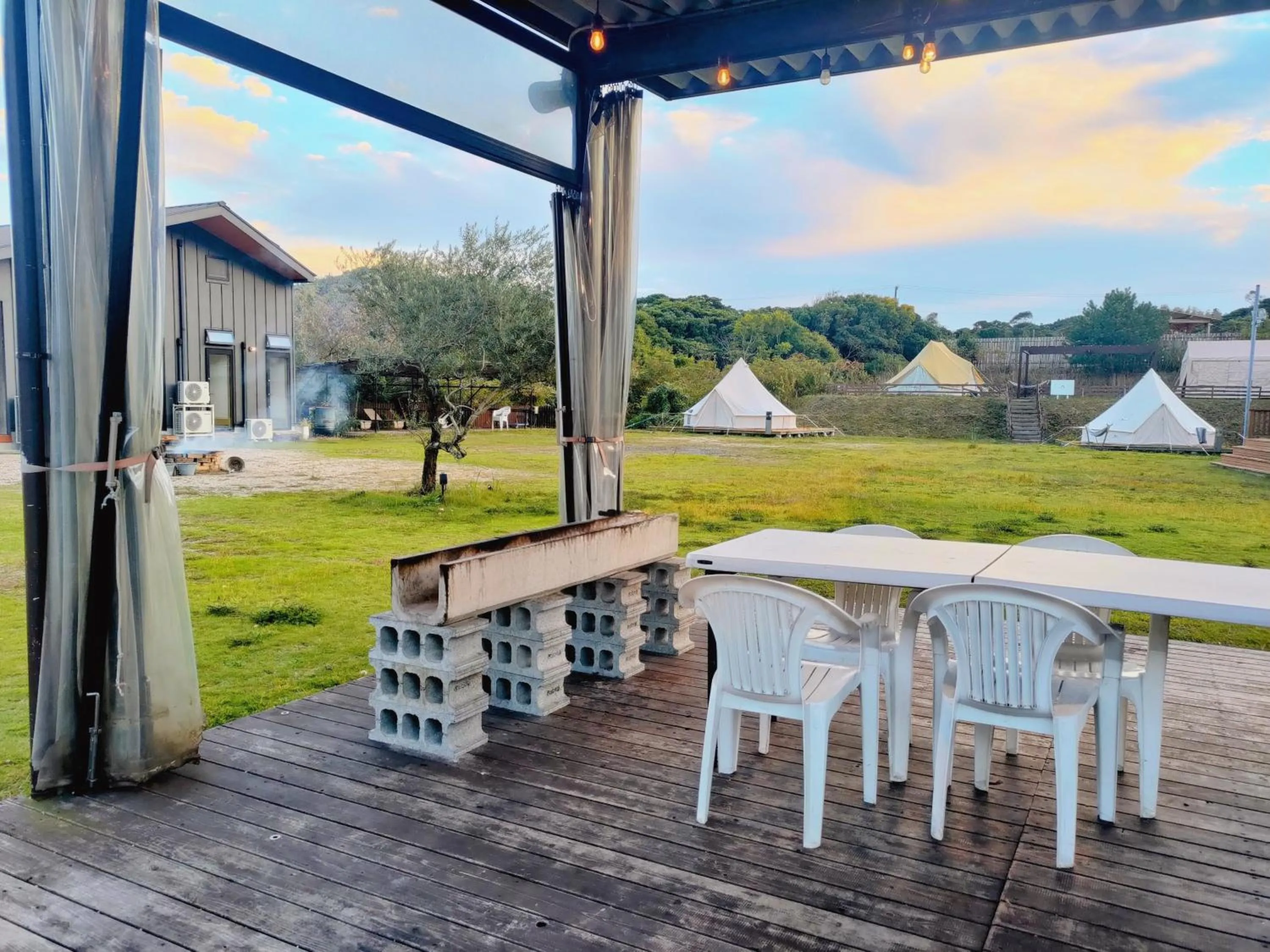 BBQ facilities in Kabuku Resort