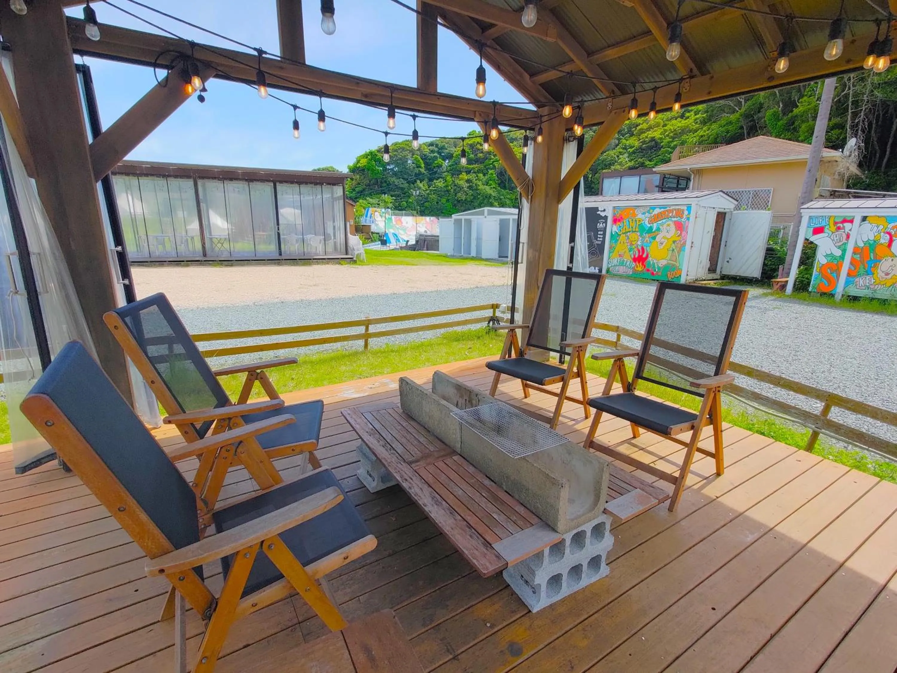 Dining area in Kabuku Resort
