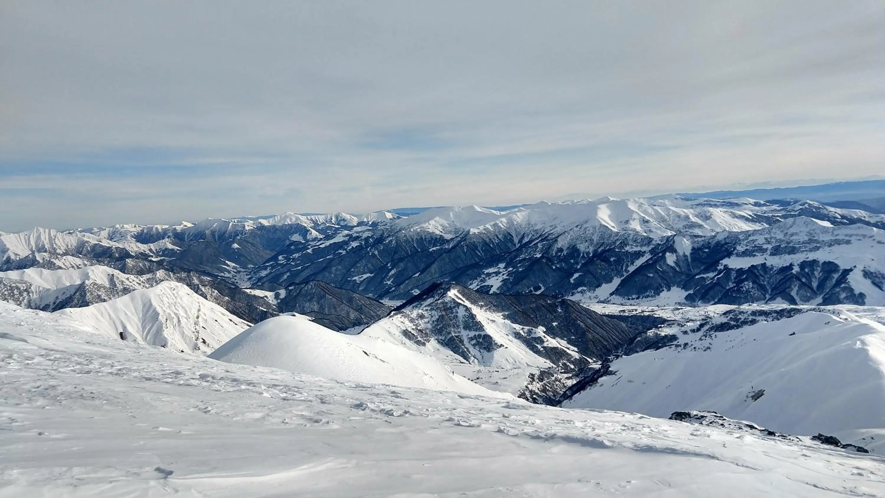 Natural landscape in Gudauri, Loft 2, Redco