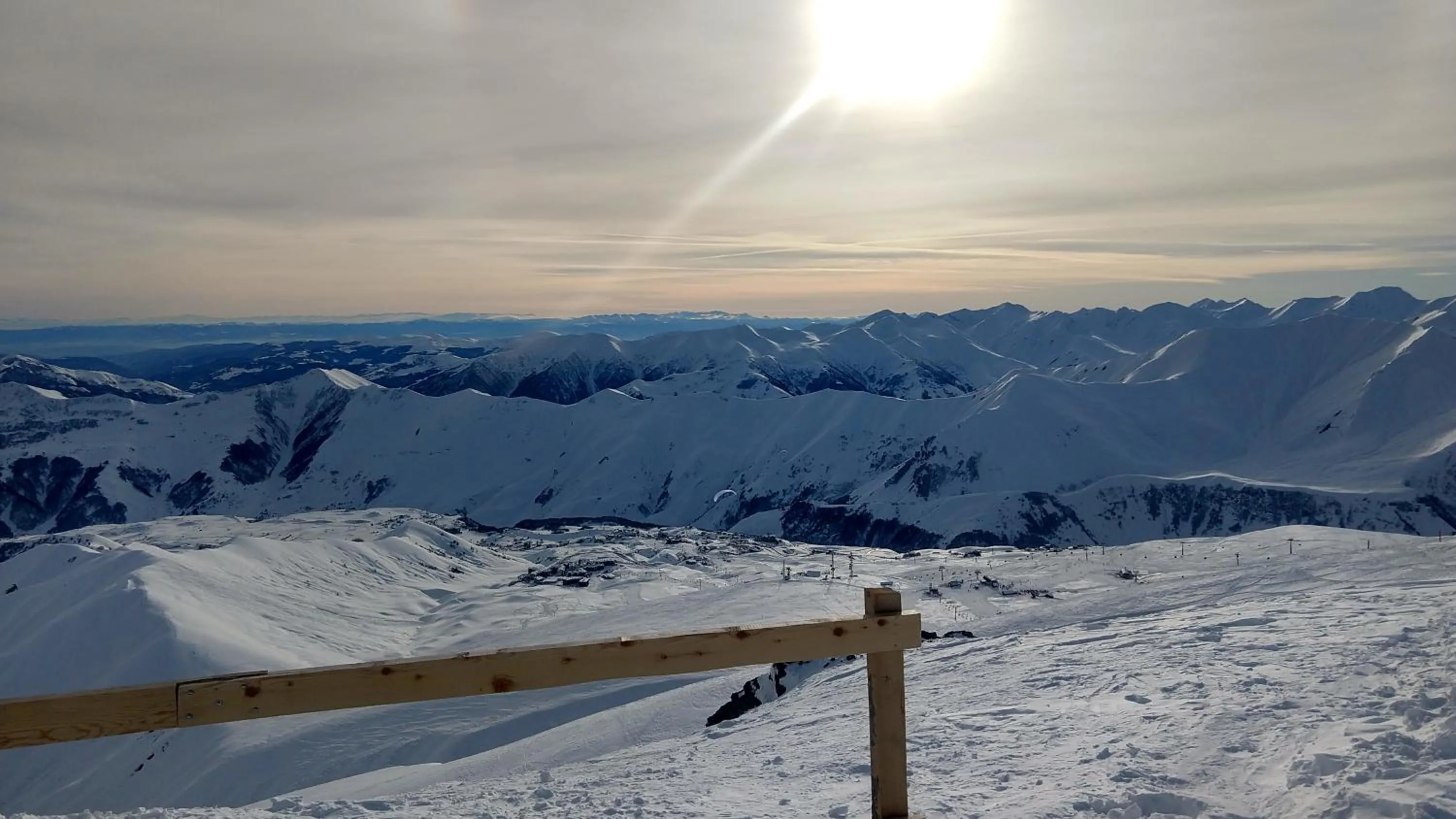 Natural landscape in Gudauri, Loft 2, Redco