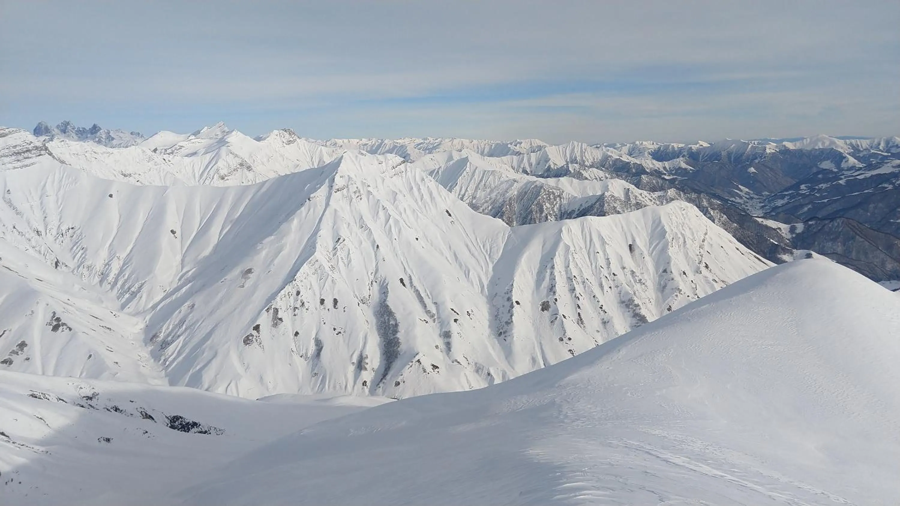Natural landscape in Gudauri, Loft 2, Redco