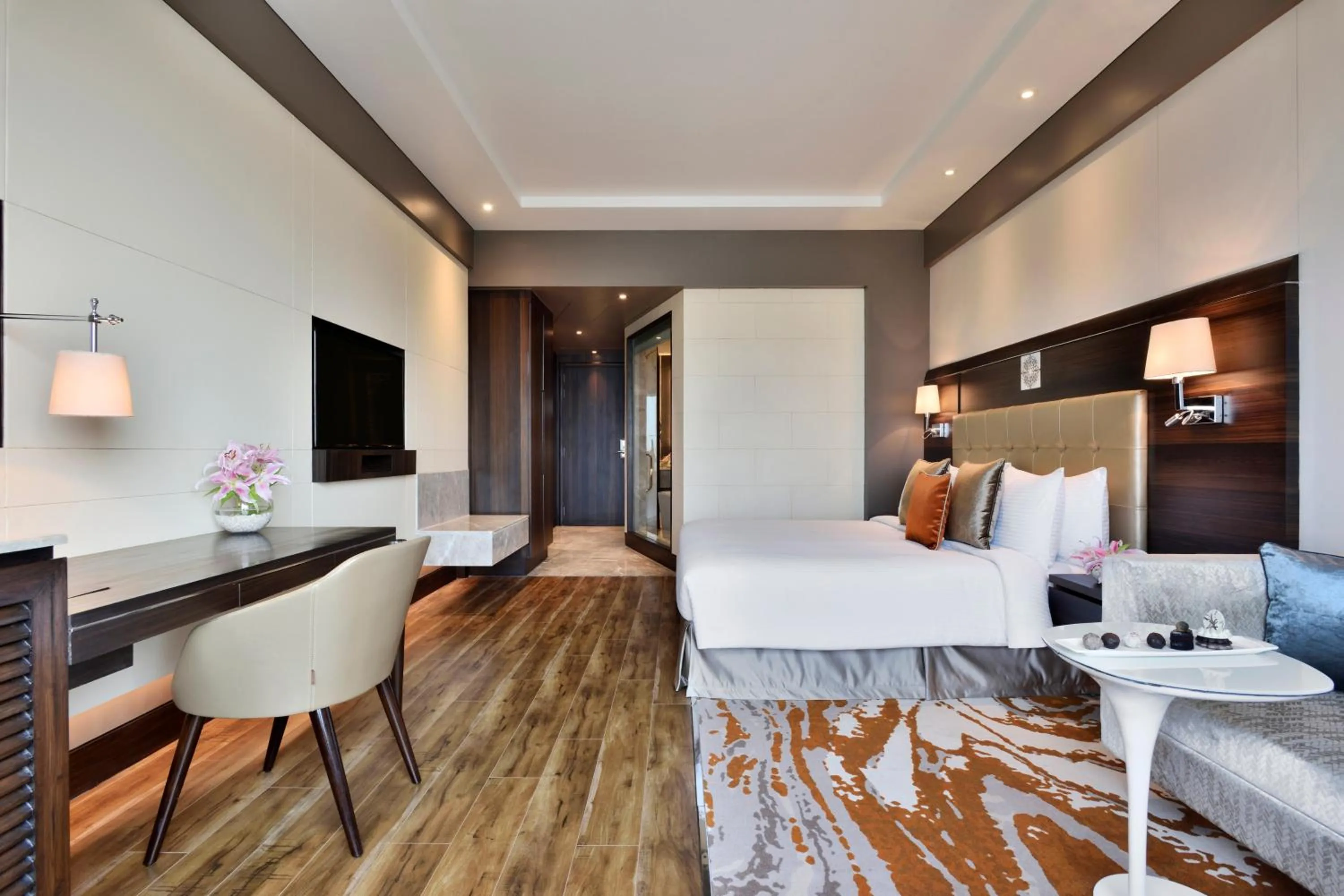 Bedroom, Bed in Taj Agra