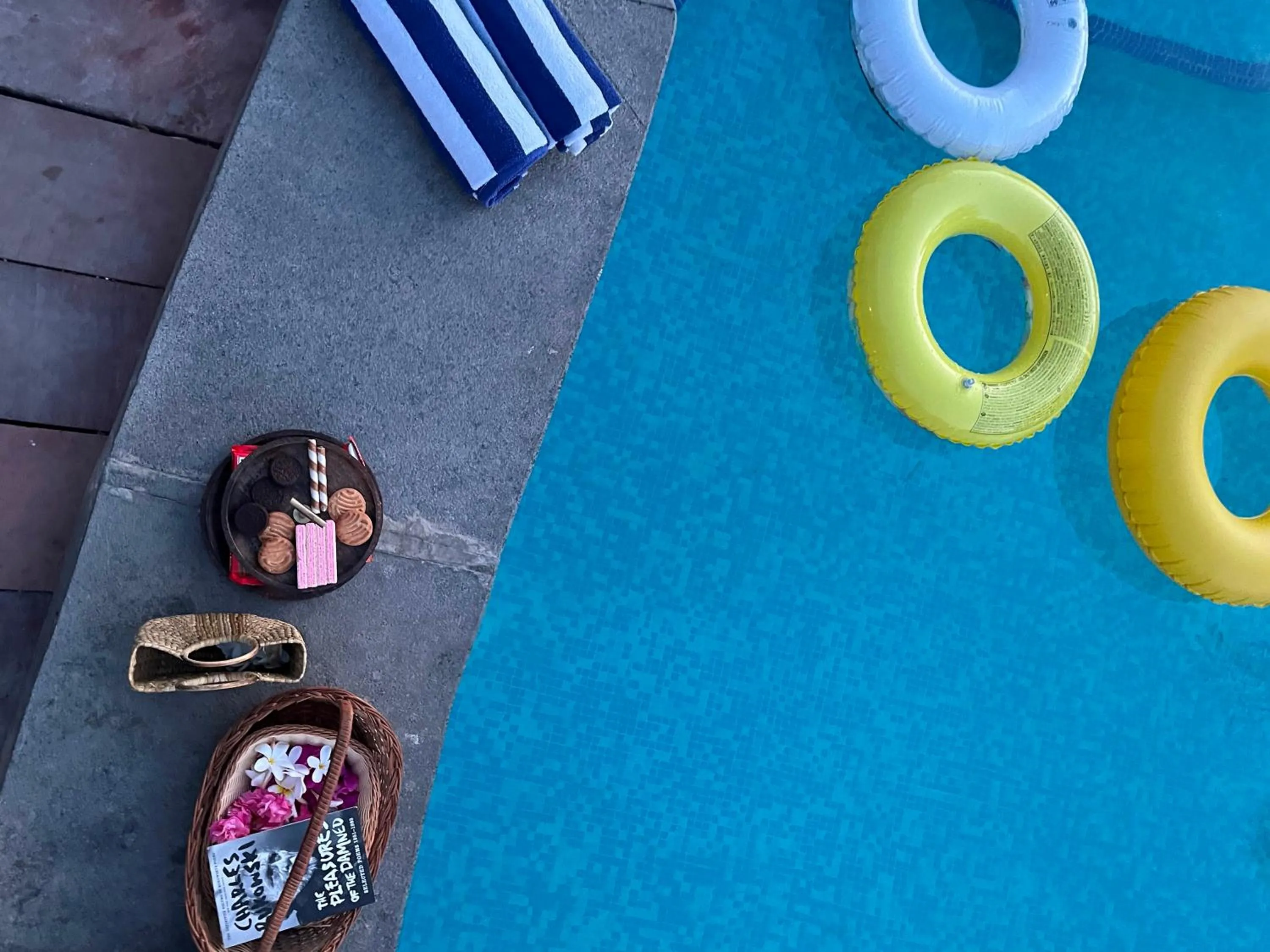 Pool view in Bella Basera
