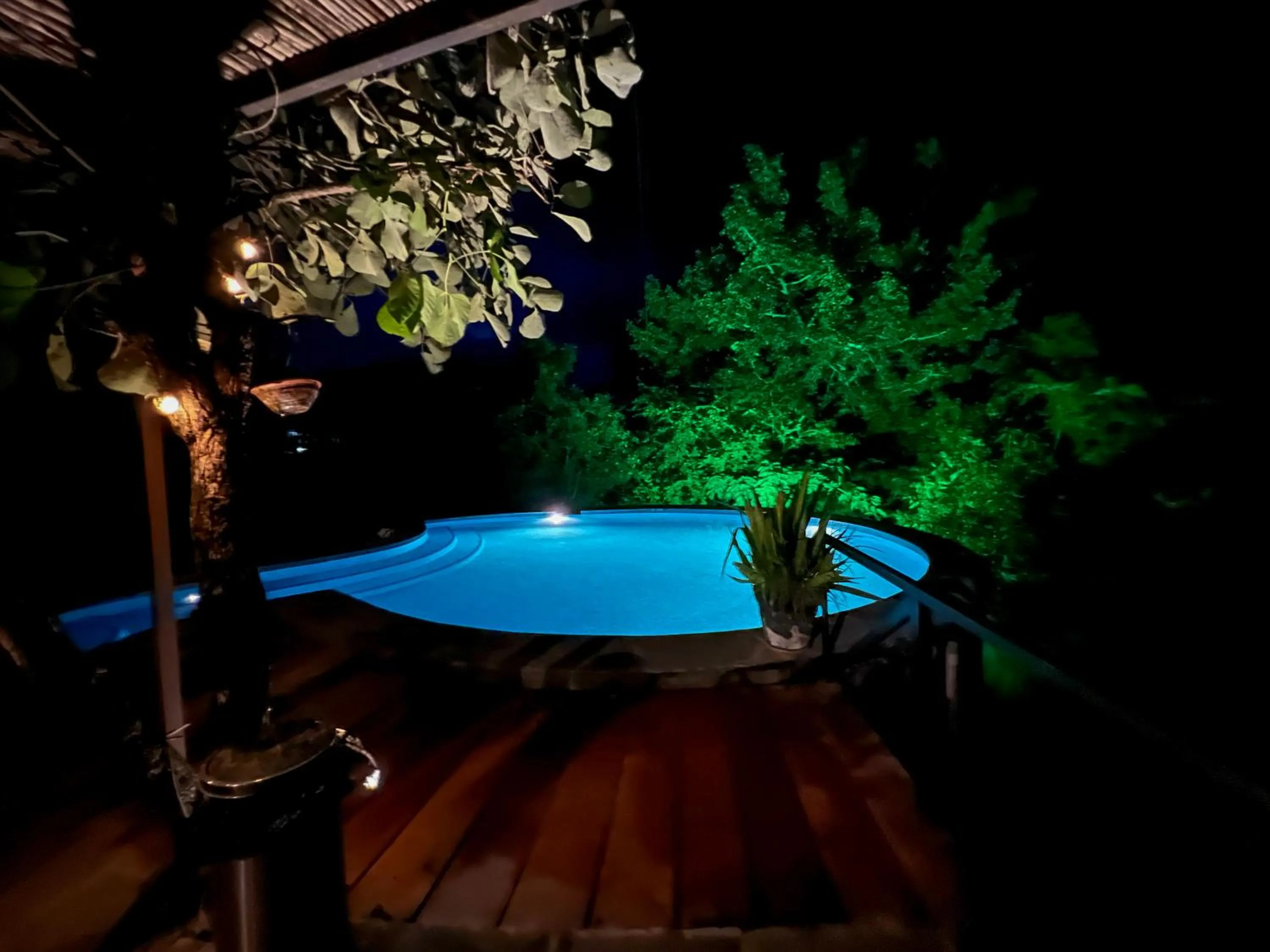 Pool view in Bella Basera