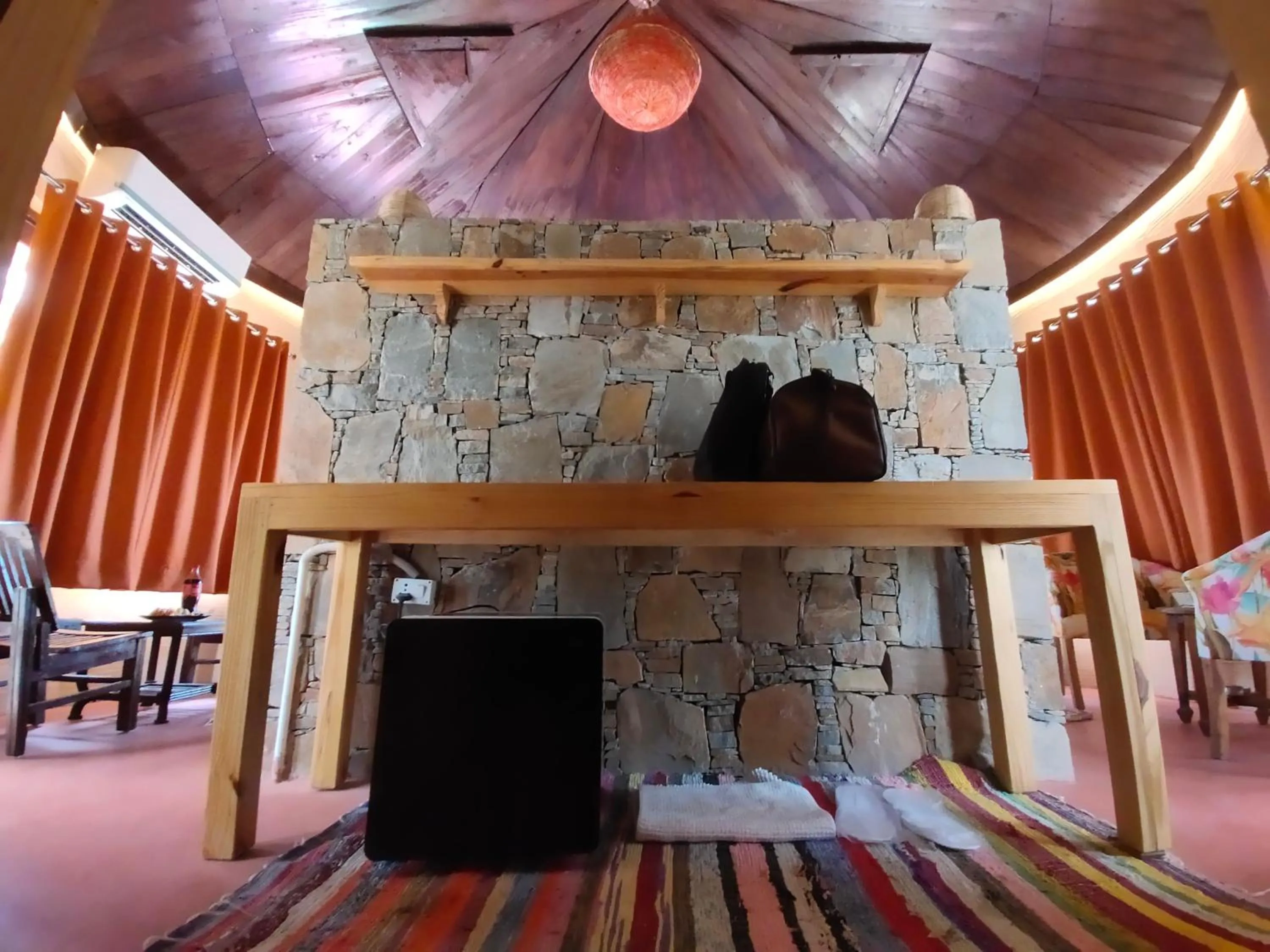 Seating area in Bella Basera