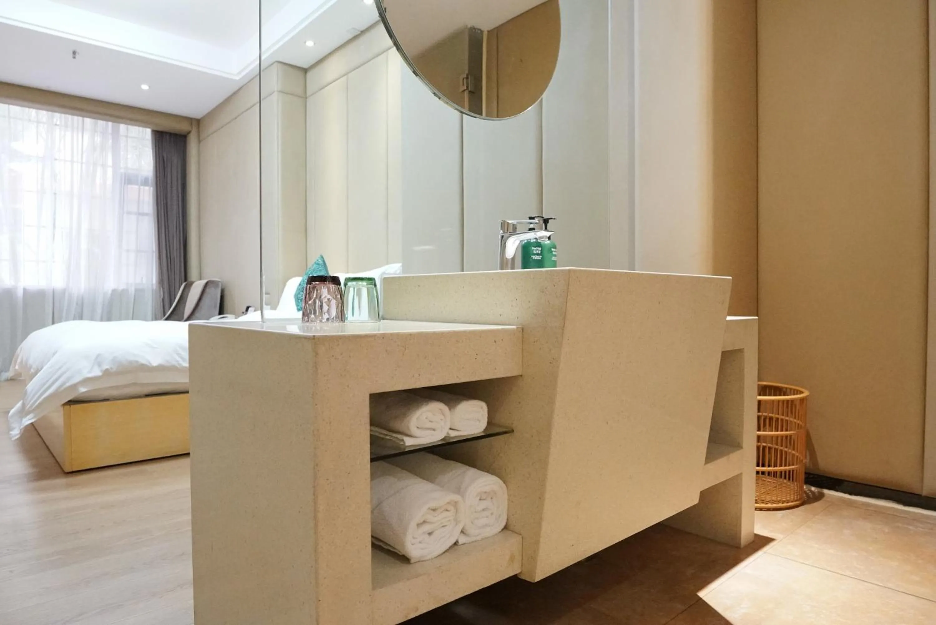 Bed in Paco Hotel Ouzhuang Metro Guangzhou