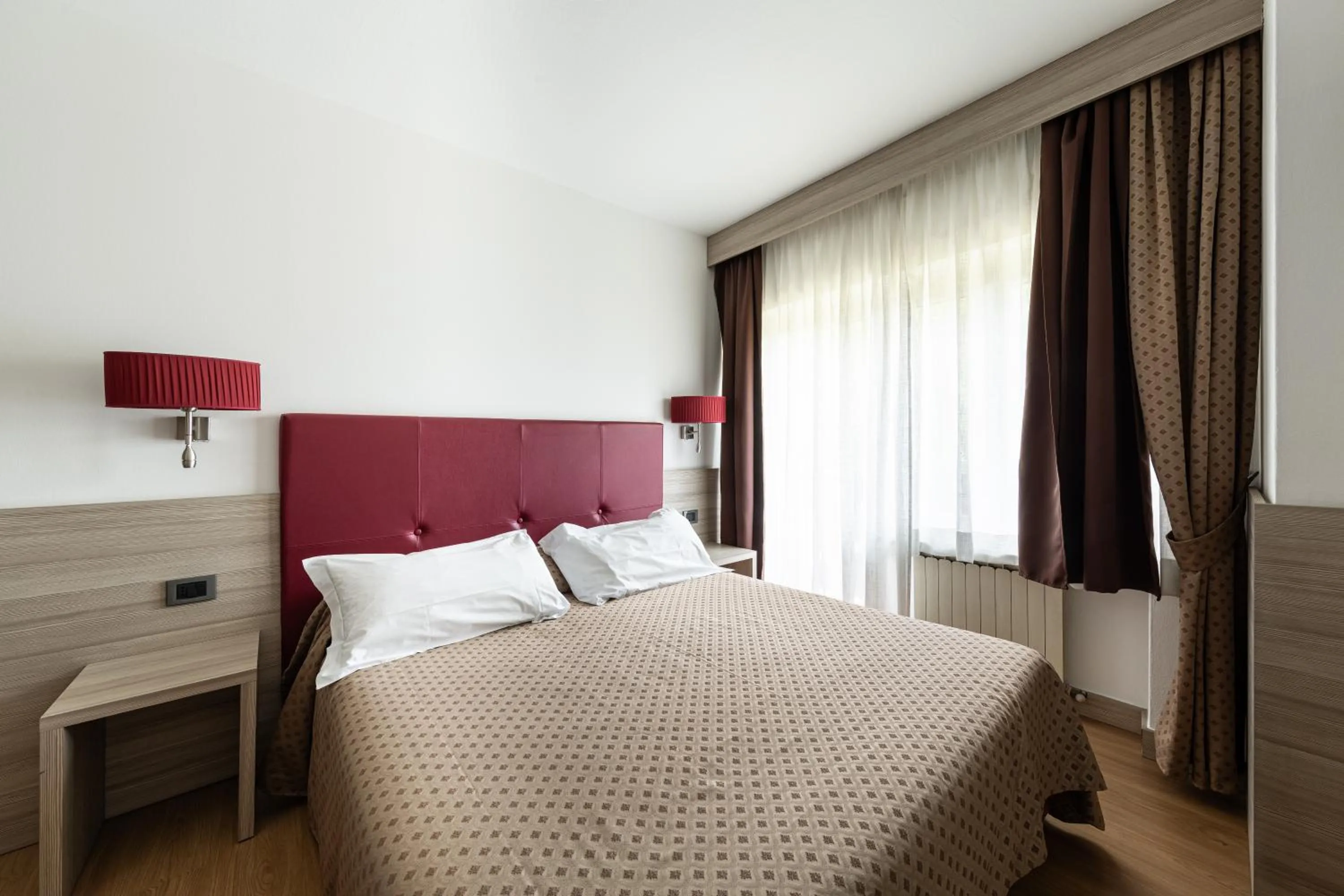 Bed in Hotel Bel Sit Wellness Spa