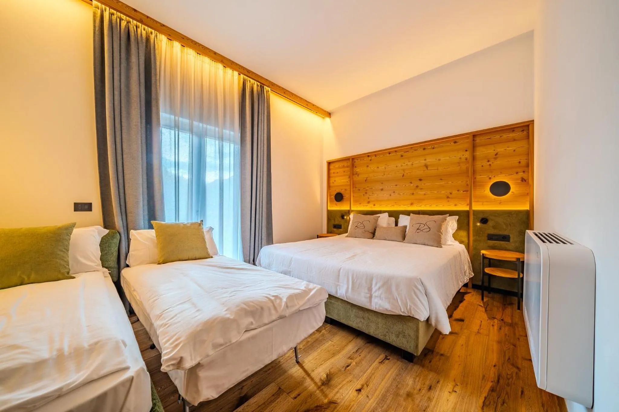 Bed in Hotel Bel Sit Wellness Spa