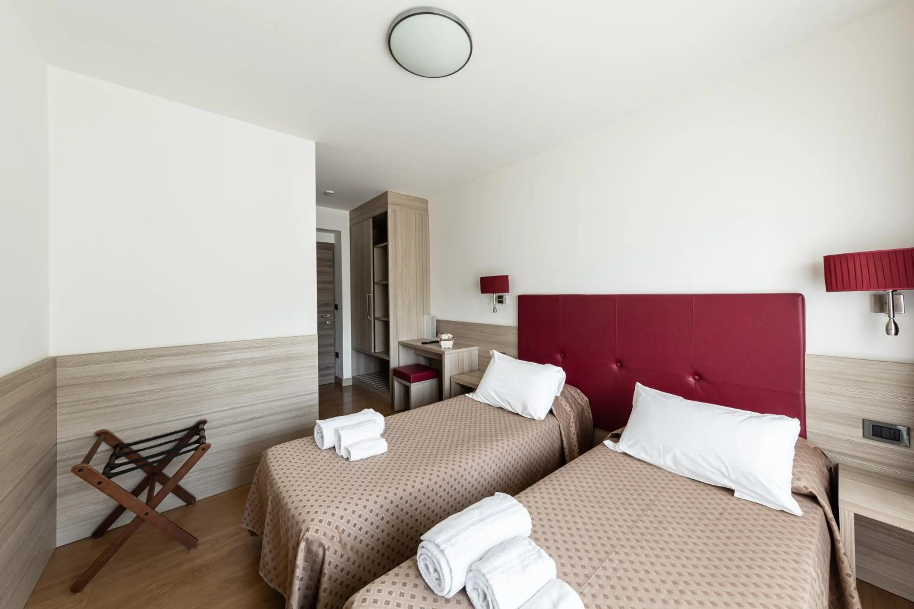 Bed in Hotel Bel Sit Wellness Spa