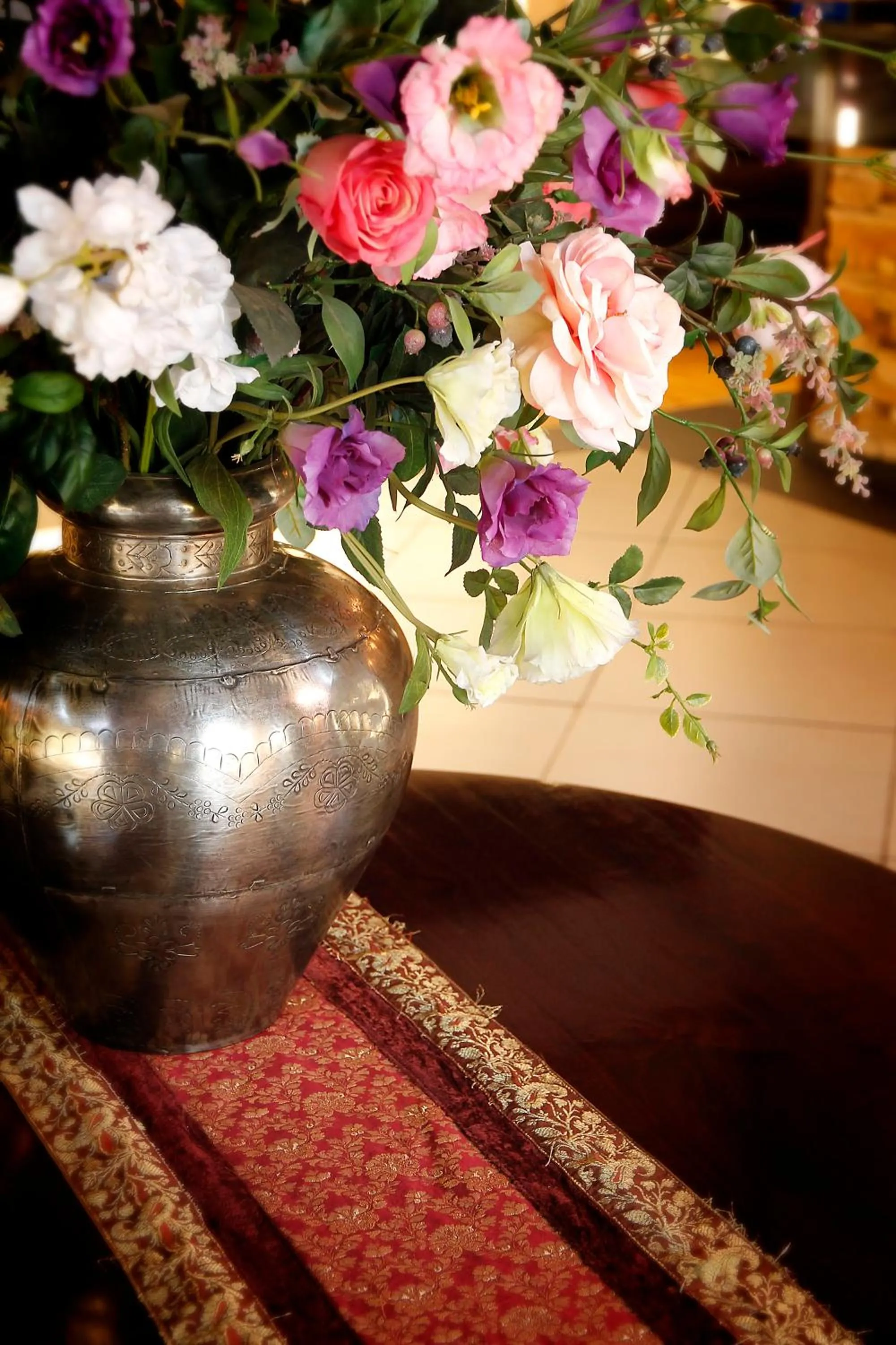 Lobby or reception in Bains Lodge - Sustainable Electricity